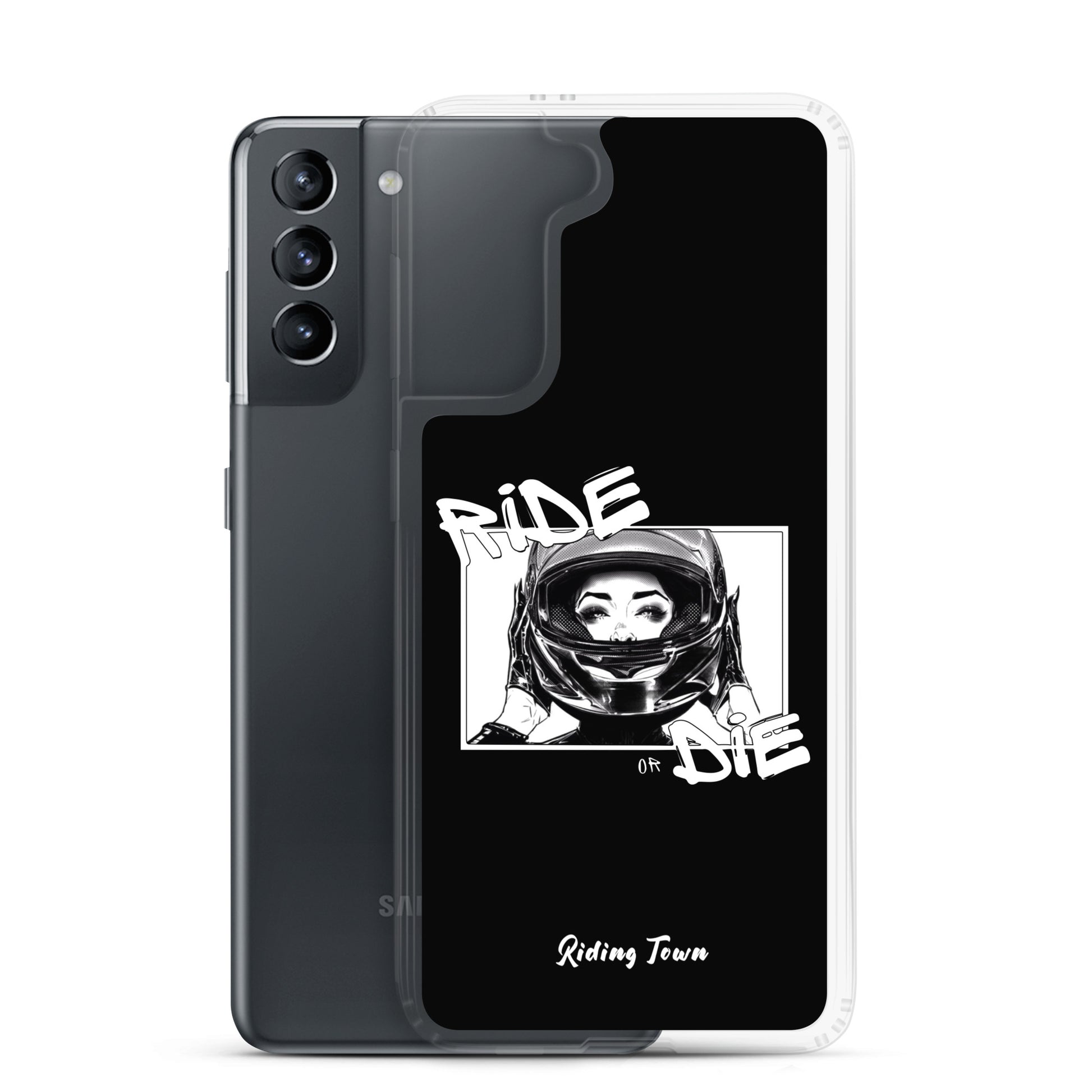 Coque Samsung® - FATALEYES - Noire - Riding Town