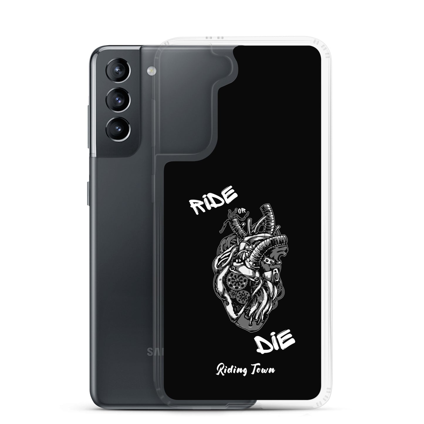 Coque Samsung® - MACHINEHEART - Noire - Riding Town