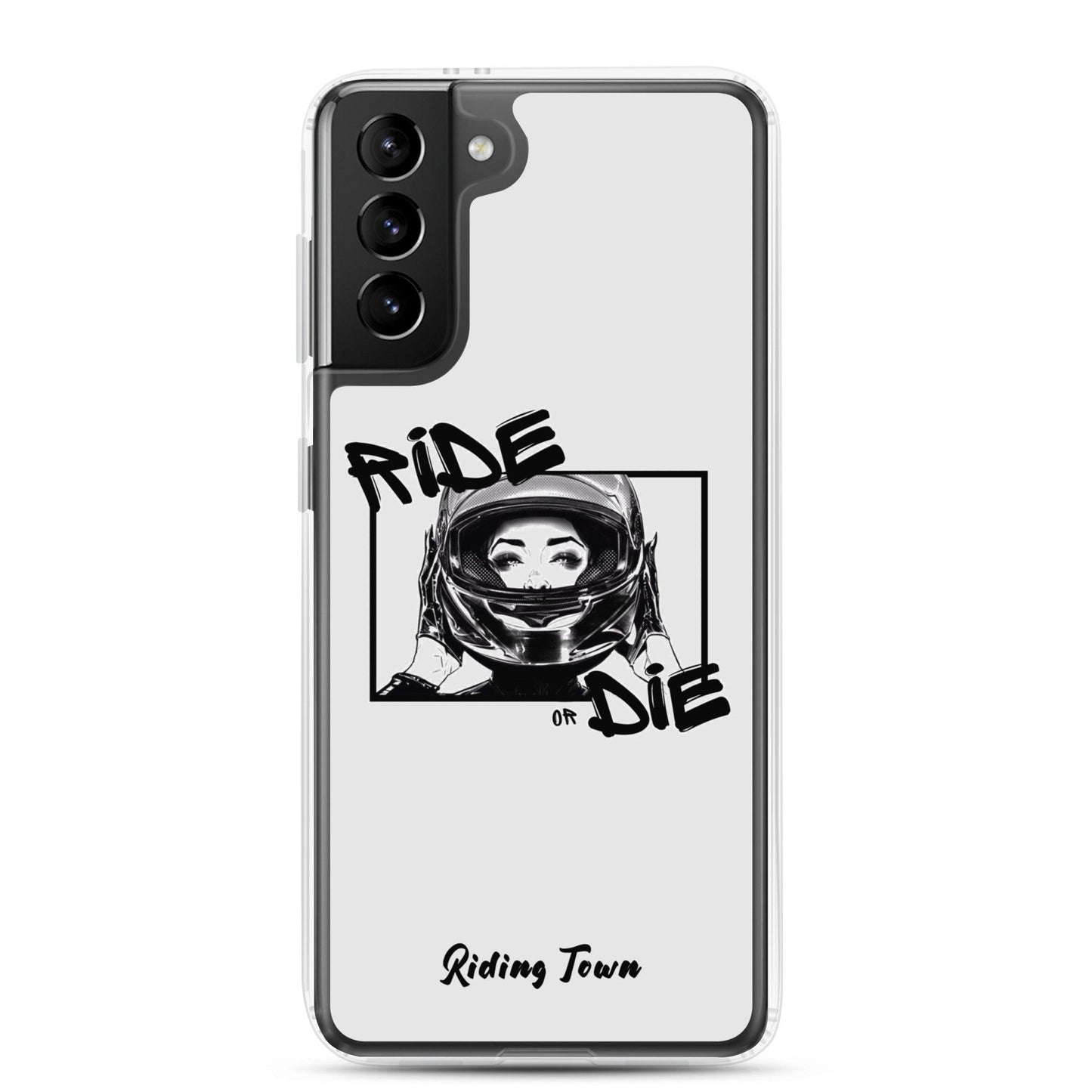 Coque Samsung® - FATALEYES - Blanche - Riding Town