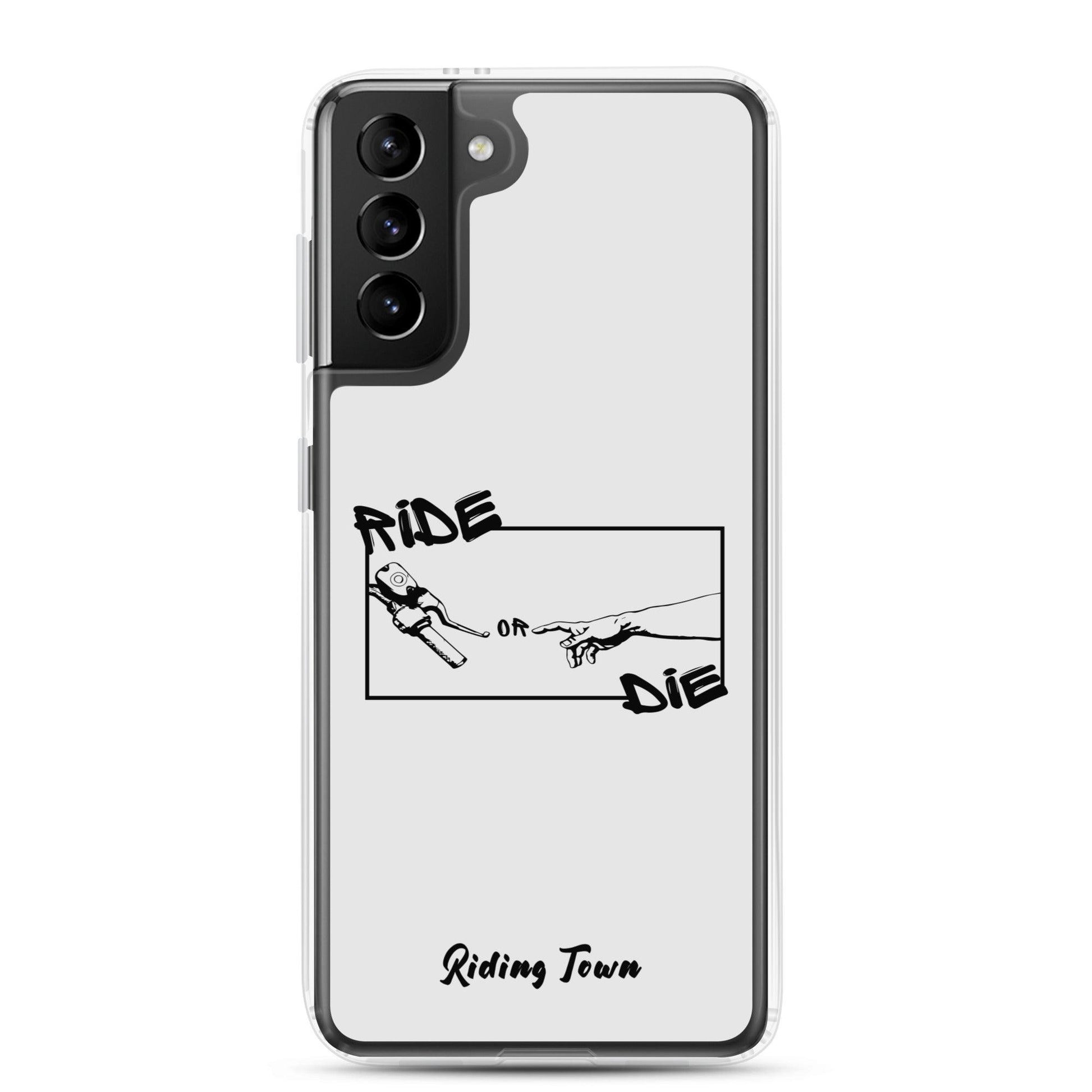 Coque Samsung® - SIXTINE - Blanche - Riding Town