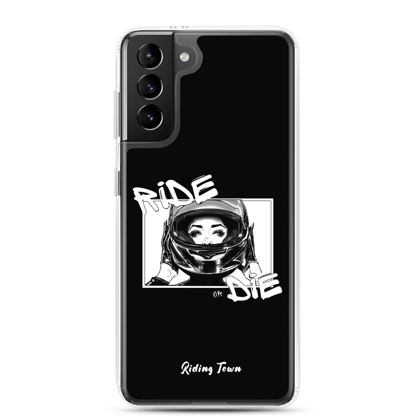 Coque Samsung® - FATALEYES - Noire - Riding Town