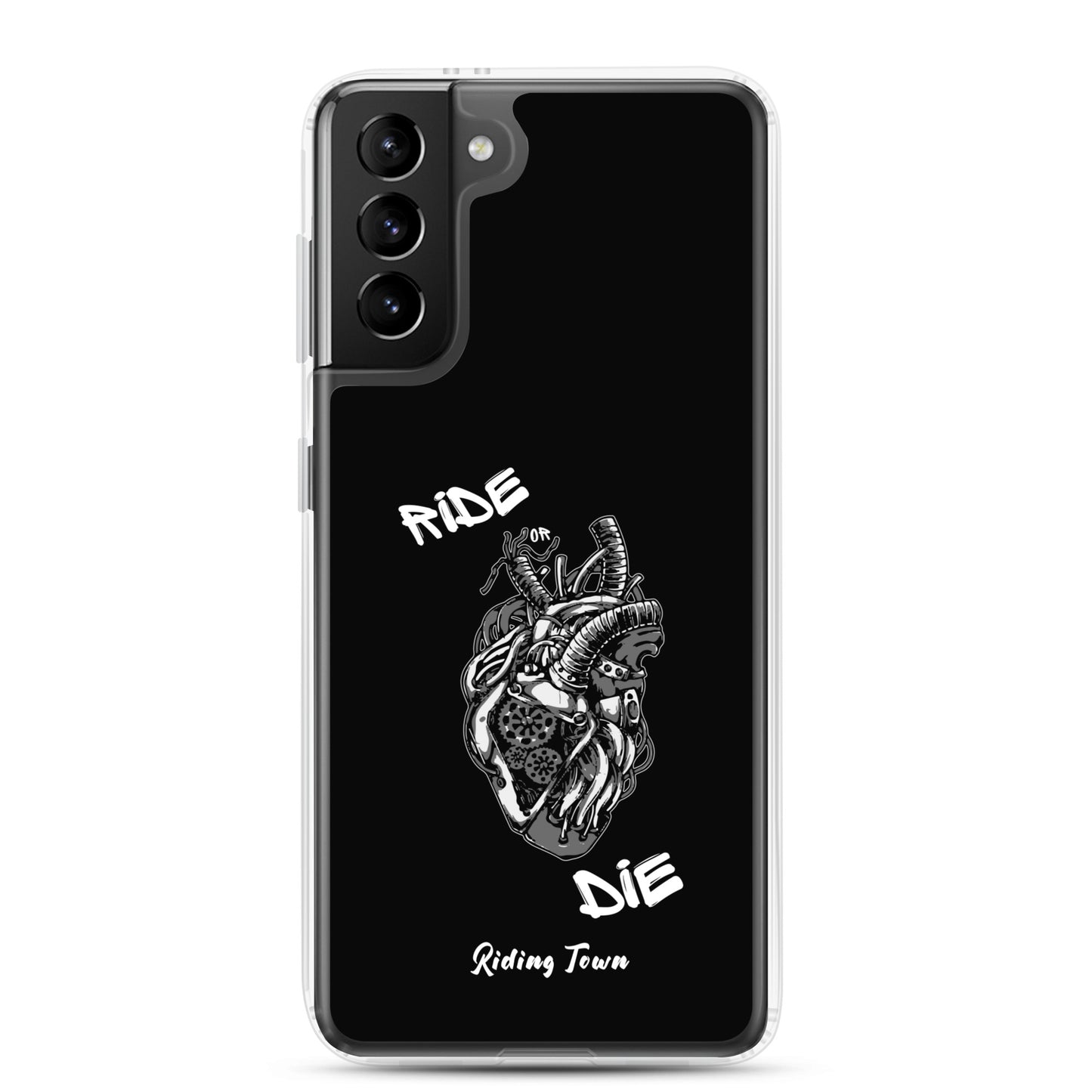 Coque Samsung® - MACHINEHEART - Noire - Riding Town