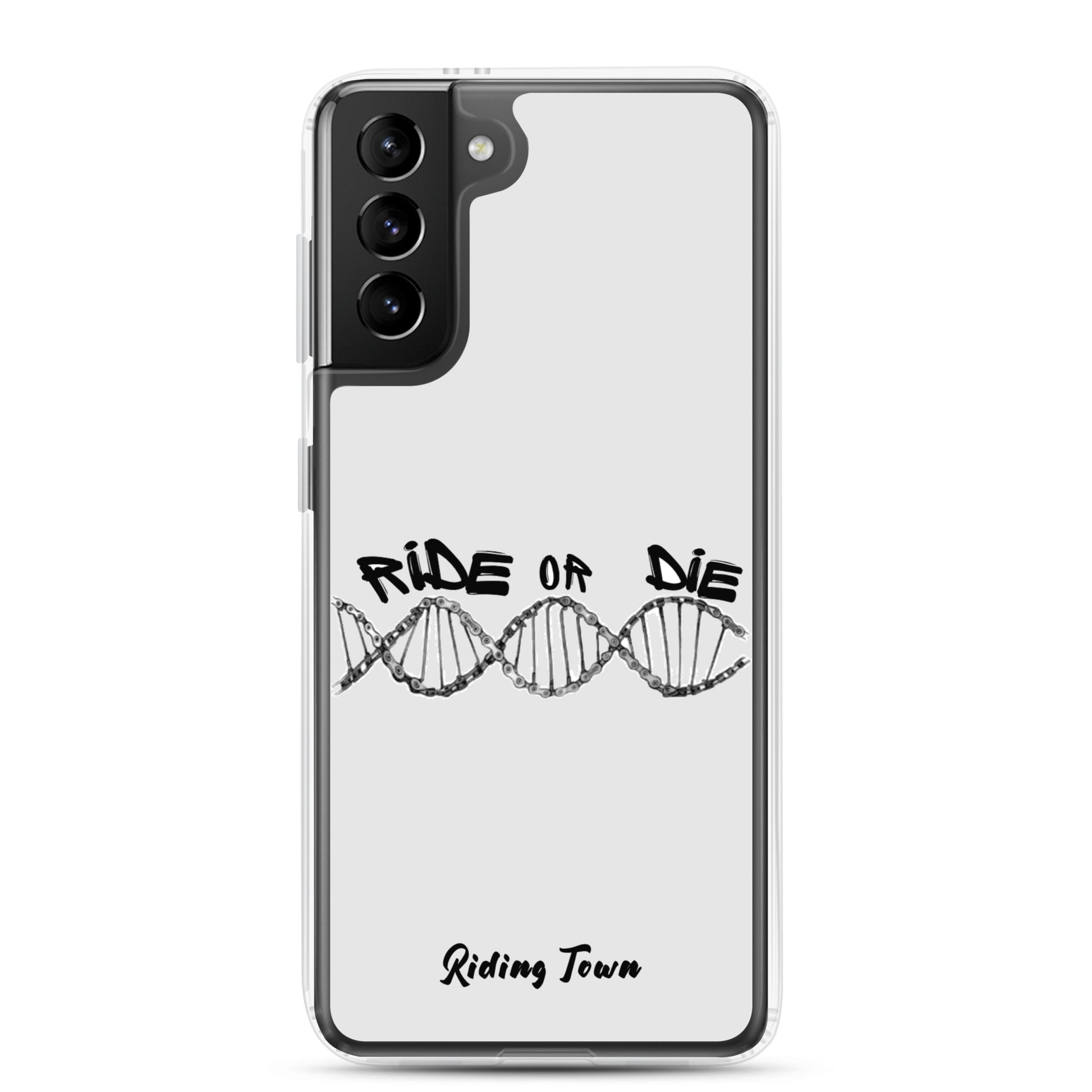 Coque Samsung® - ADN - Blanche - Riding Town