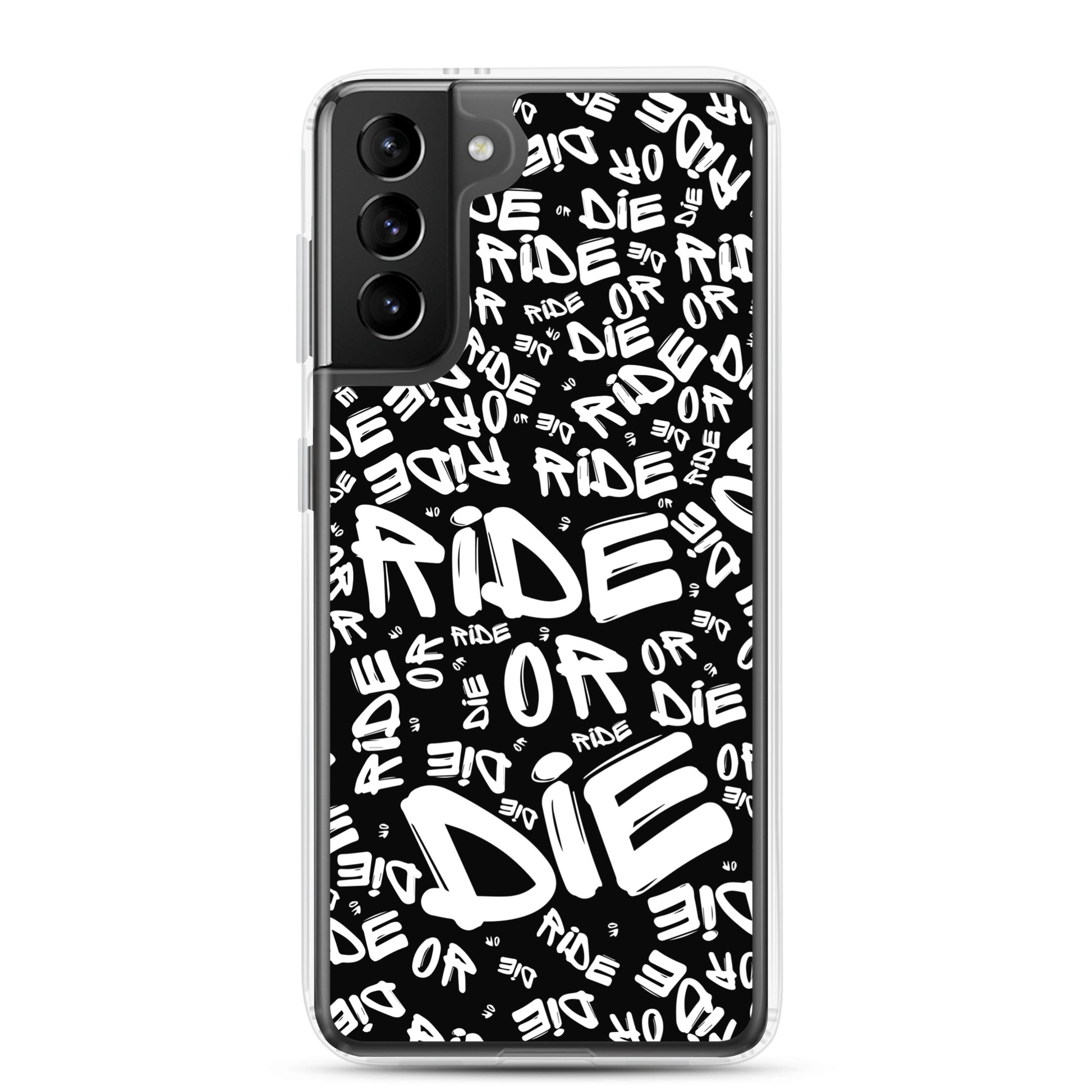 Coque Samsung® - RIDE OR DIE - Noire - Riding Town