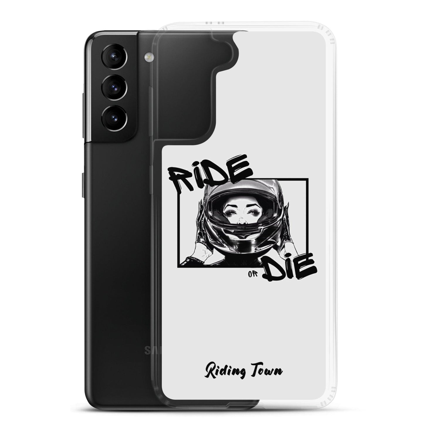 Coque Samsung® - FATALEYES - Blanche - Riding Town