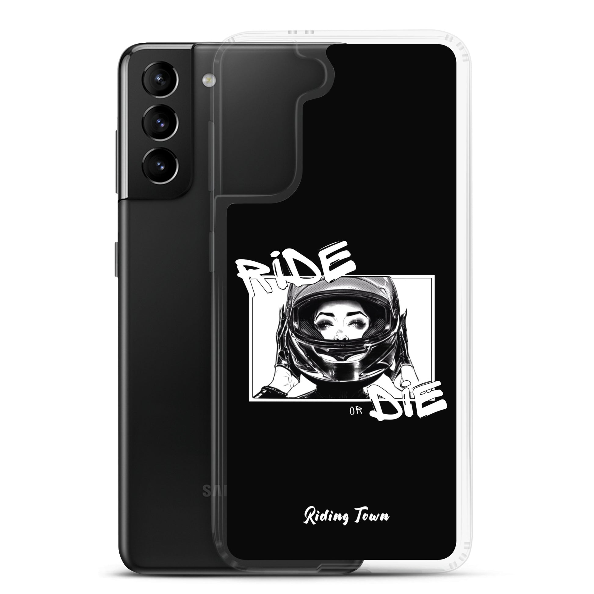 Coque Samsung® - FATALEYES - Noire - Riding Town