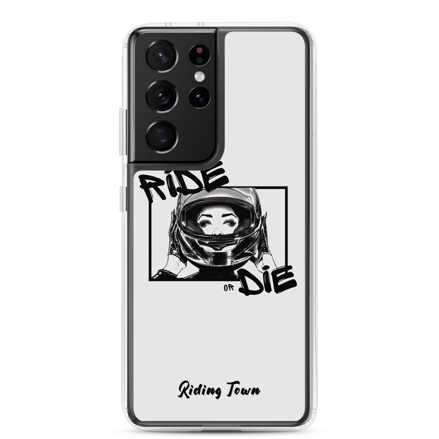 Coque Samsung® - FATALEYES - Blanche - Riding Town