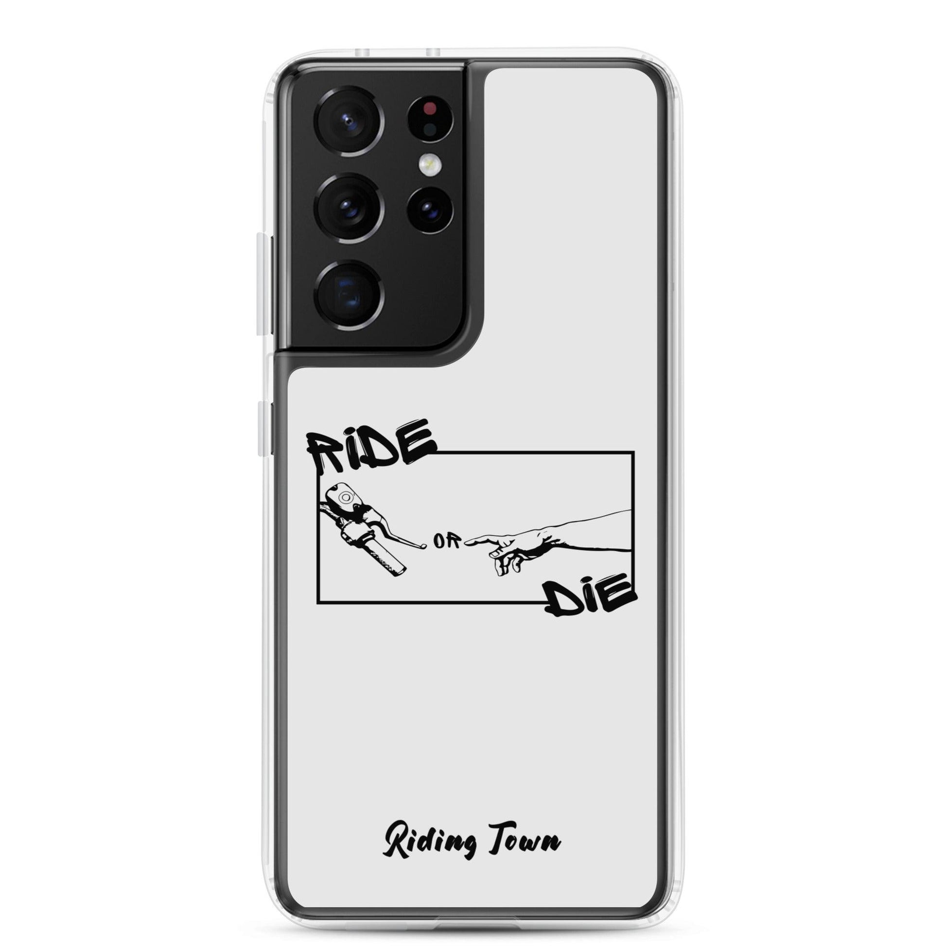 Coque Samsung® - SIXTINE - Blanche - Riding Town