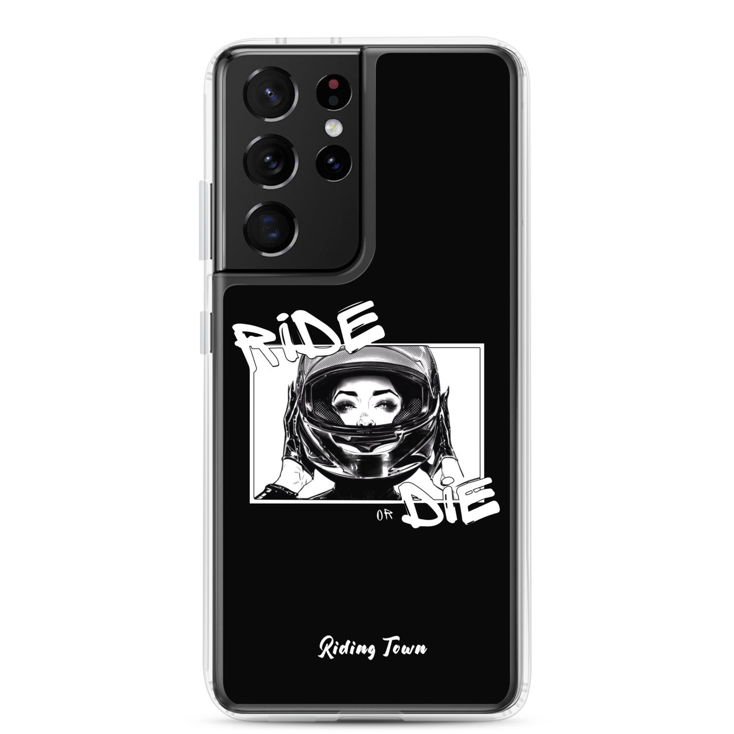 Coque Samsung® - FATALEYES - Noire - Riding Town