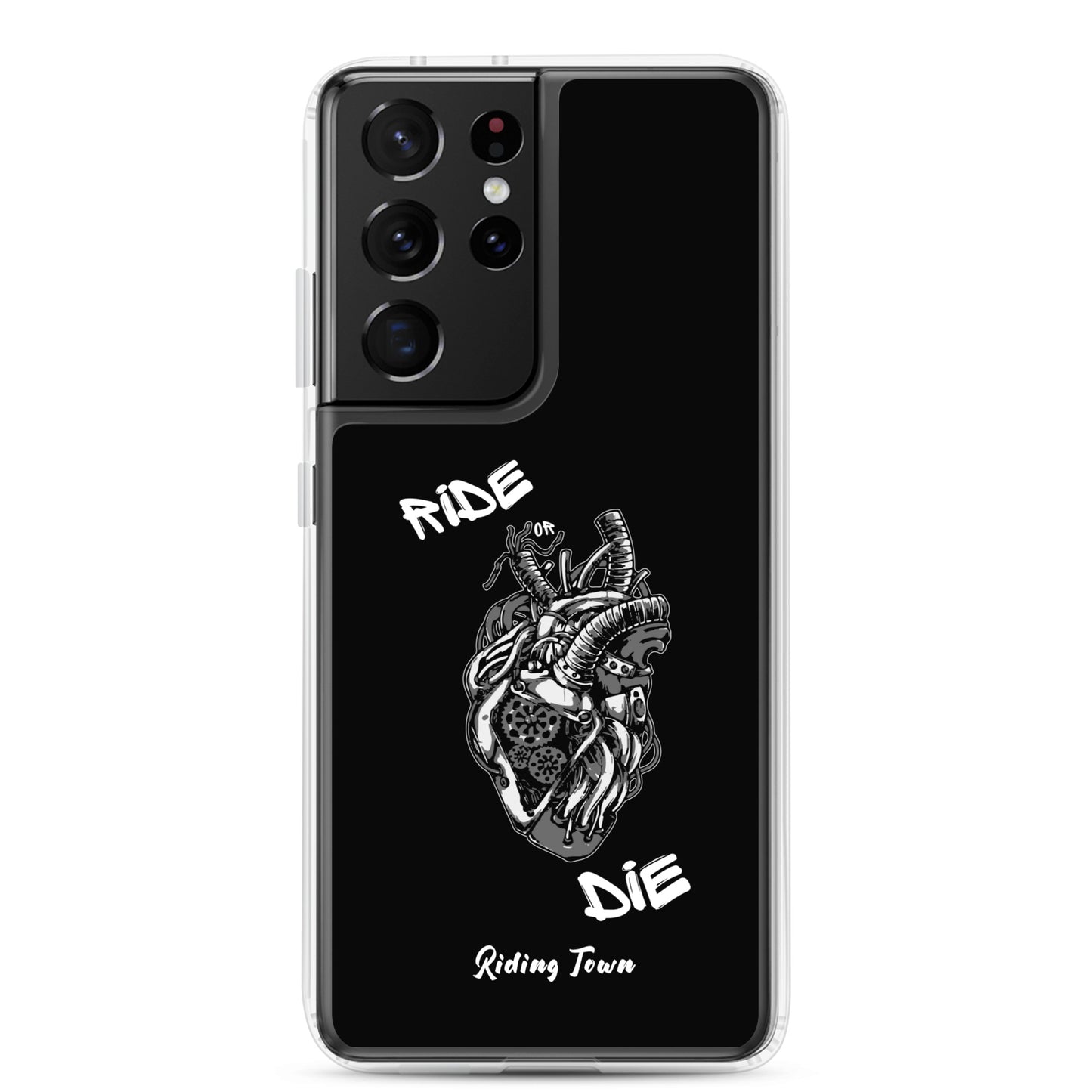 Coque Samsung® - MACHINEHEART - Noire - Riding Town