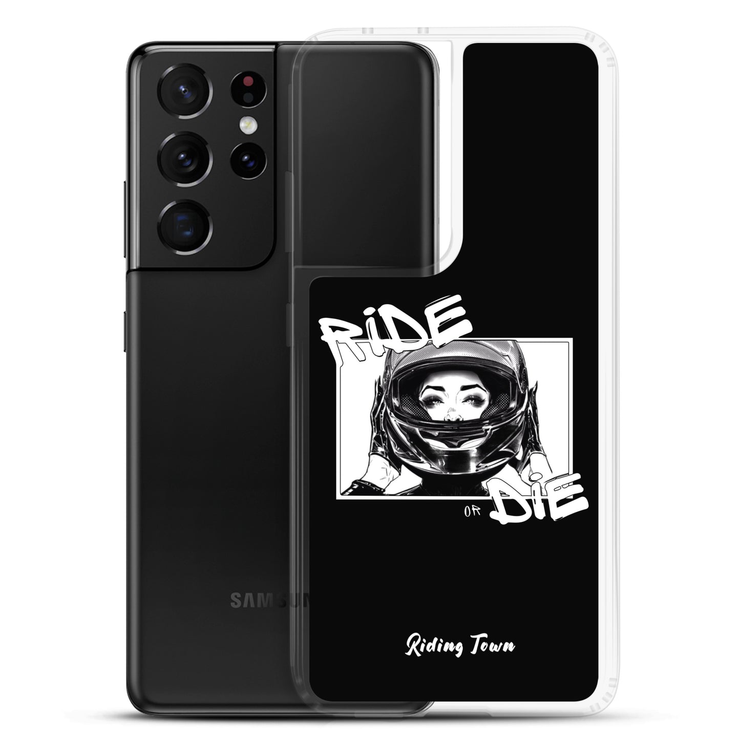 Coque Samsung® - FATALEYES - Noire - Riding Town