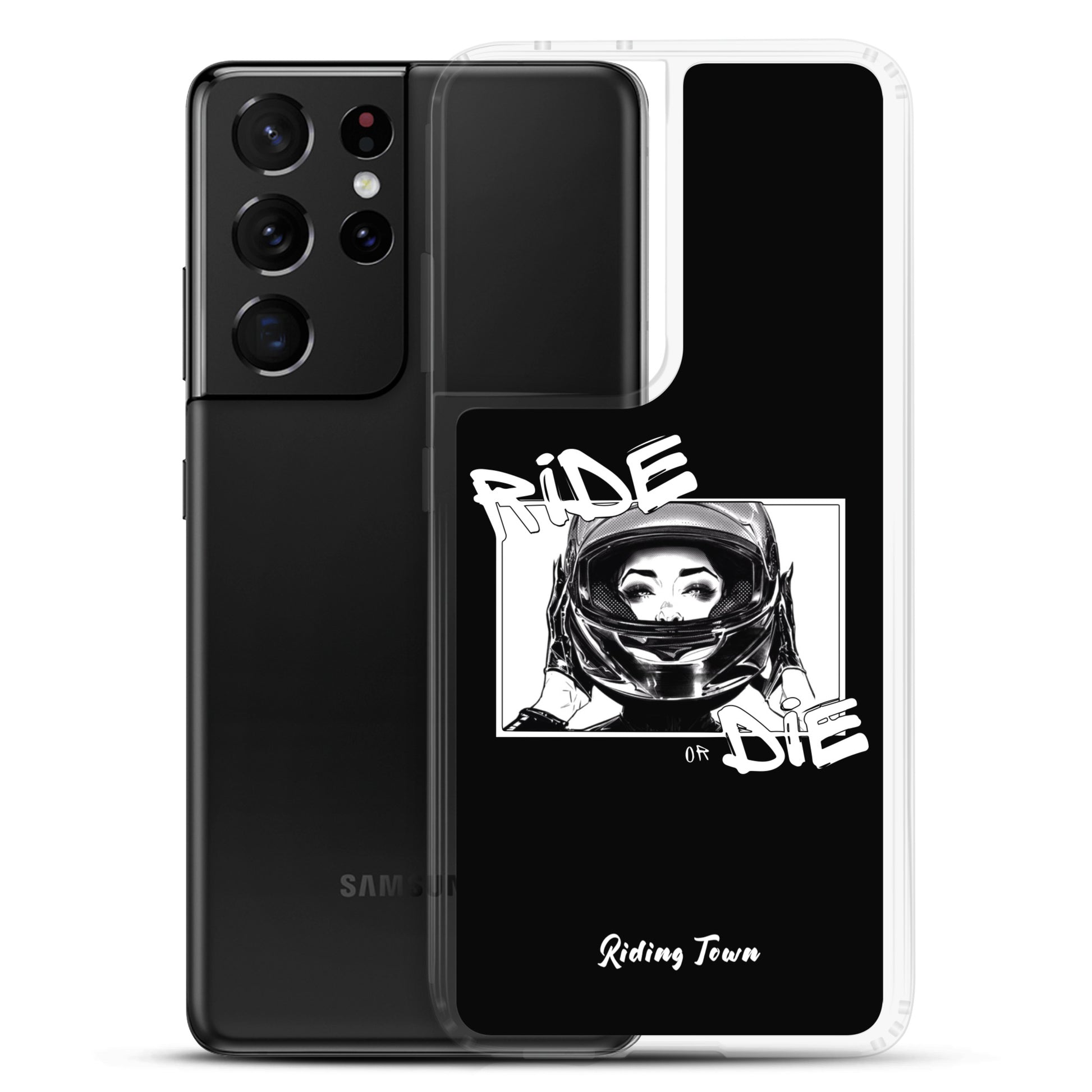 Coque Samsung® - FATALEYES - Noire - Riding Town