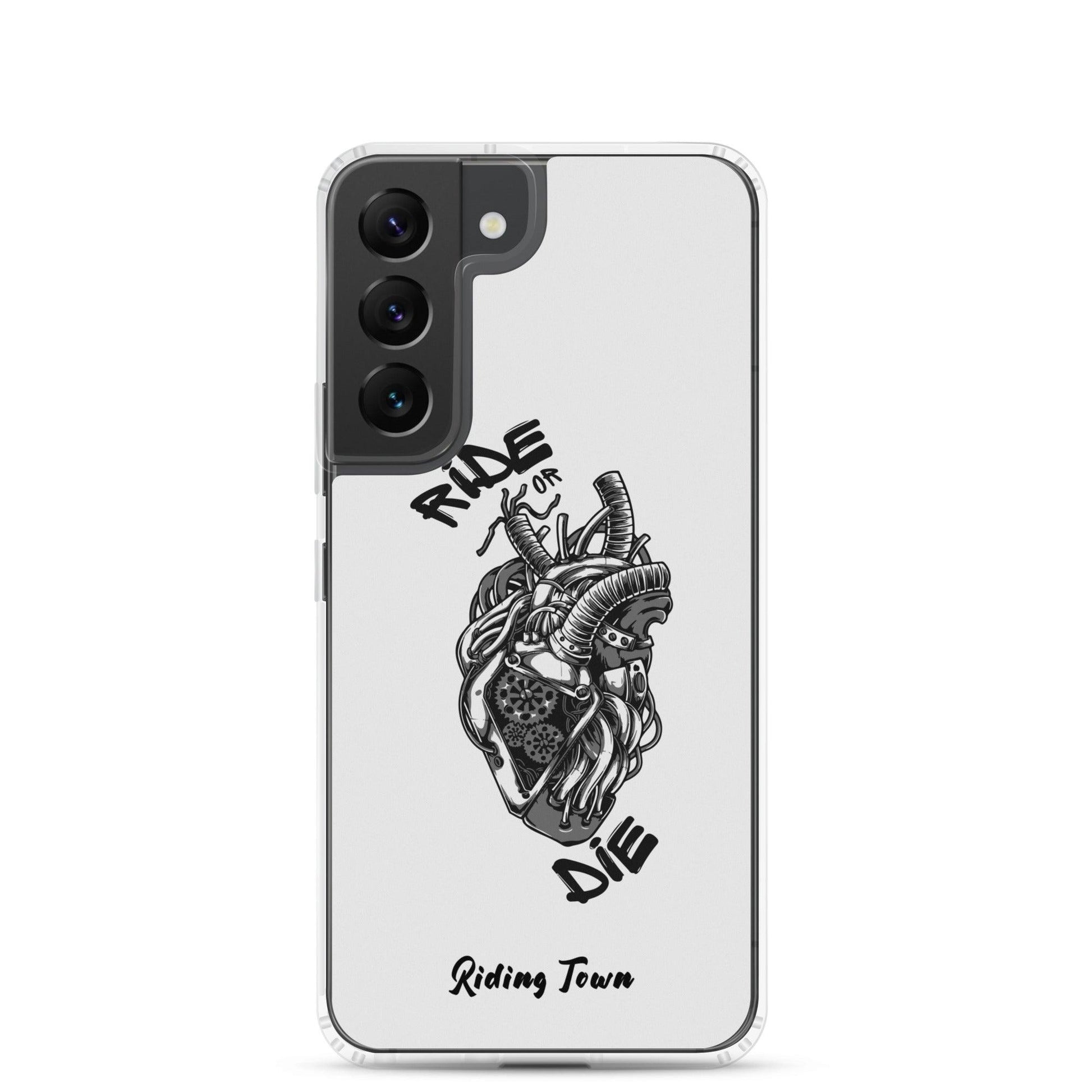 Coque Samsung® - MACHINEHEART - Blanche - Riding Town