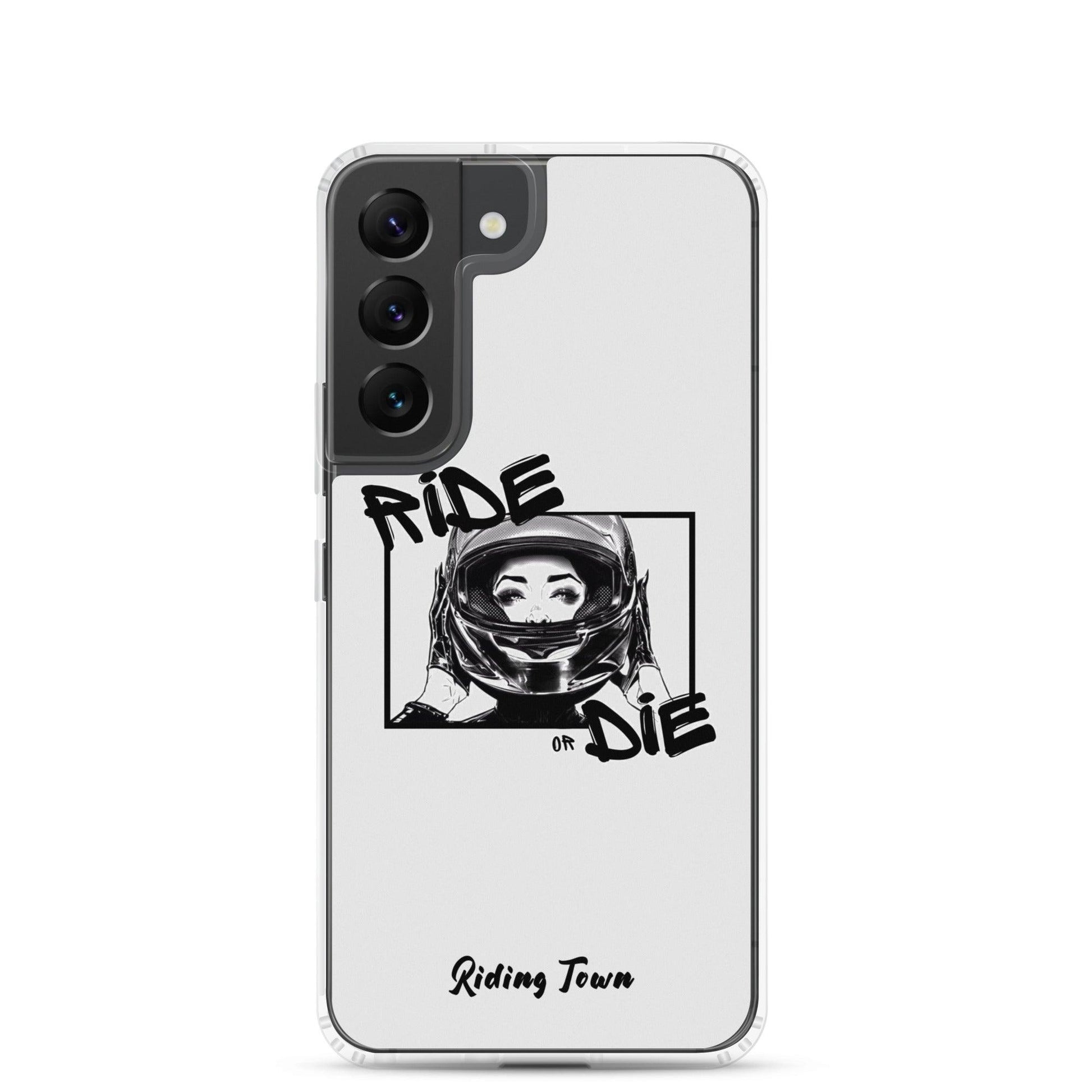 Coque Samsung® - FATALEYES - Blanche - Riding Town