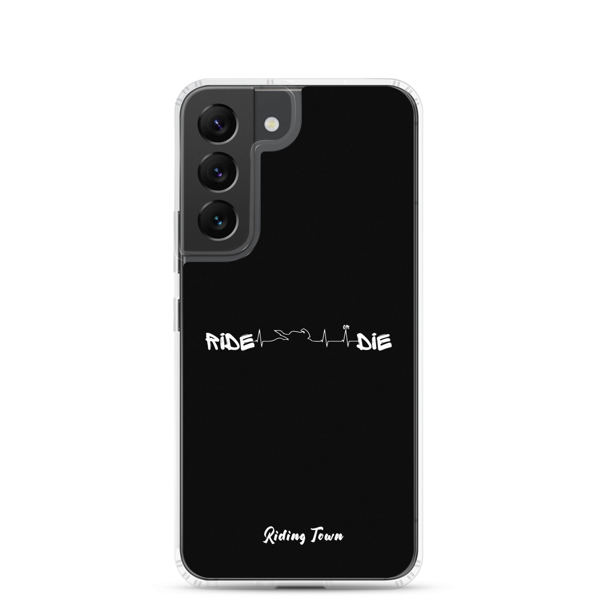 Coque Samsung® - HEARTBEAT - Noire - Riding Town