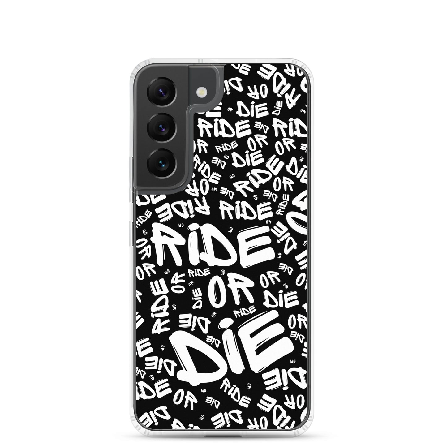 Coque Samsung® - RIDE OR DIE - Noire - Riding Town