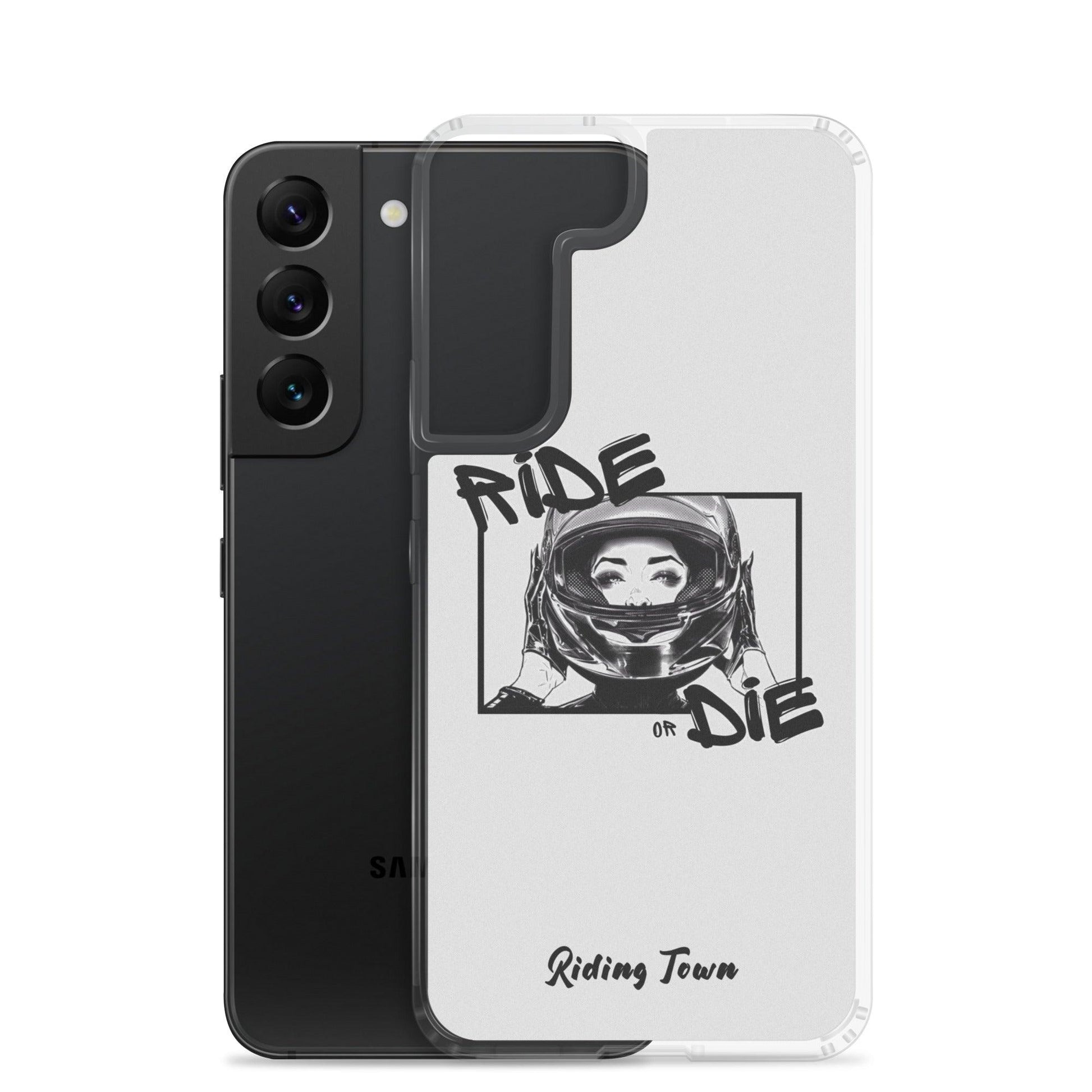 Coque Samsung® - FATALEYES - Blanche - Riding Town