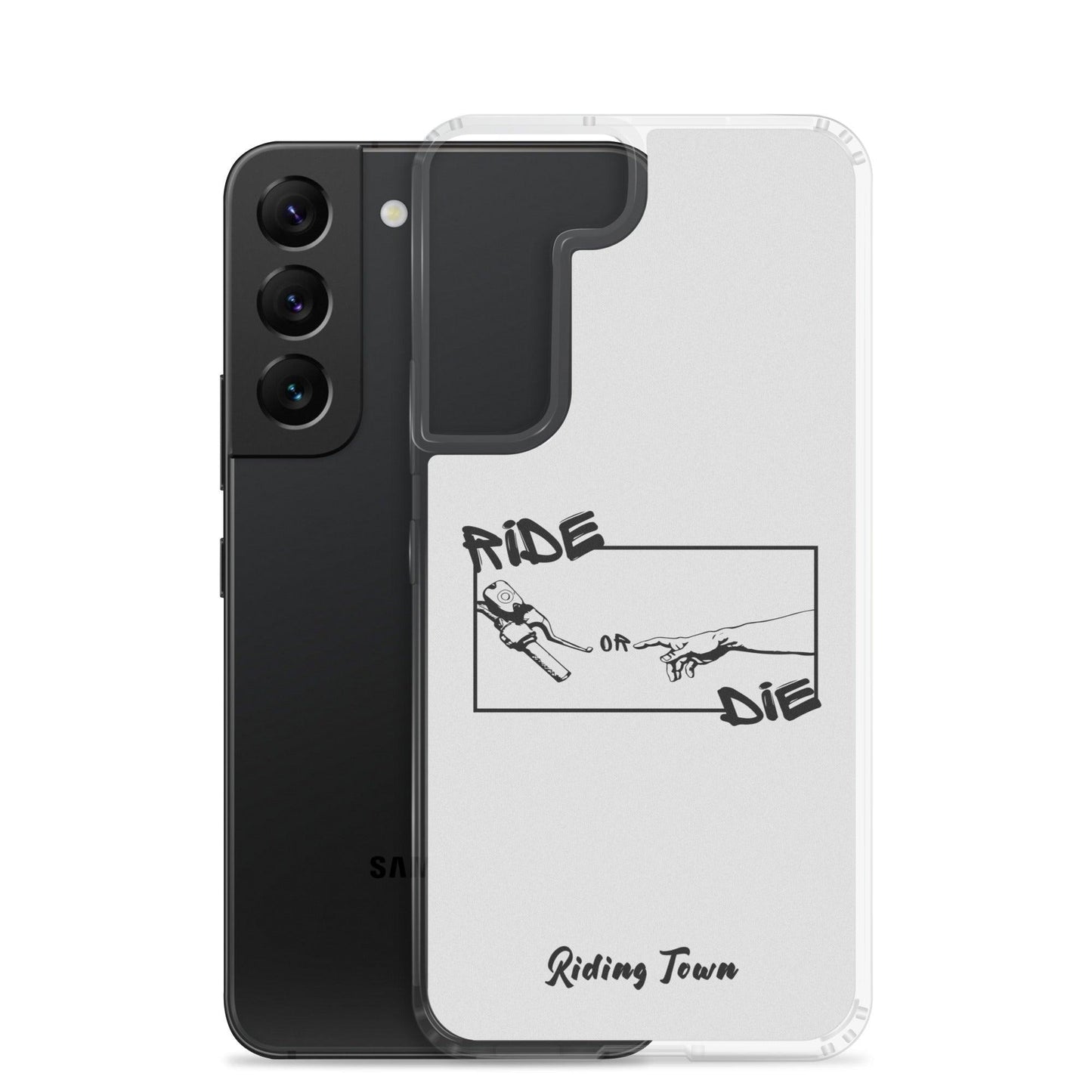 Coque Samsung® - SIXTINE - Blanche - Riding Town