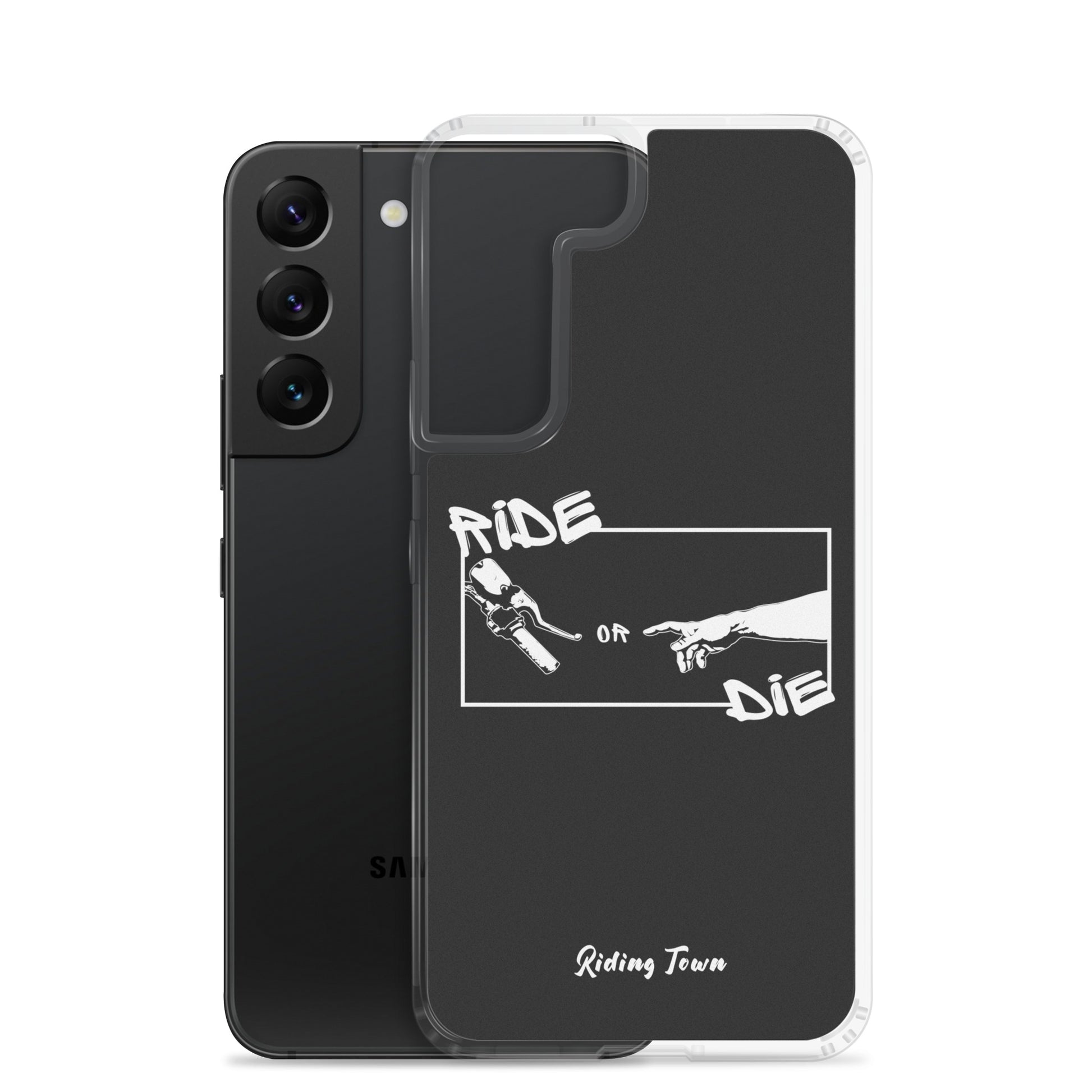 Coque Samsung® - SIXTINE - Noire - Riding Town