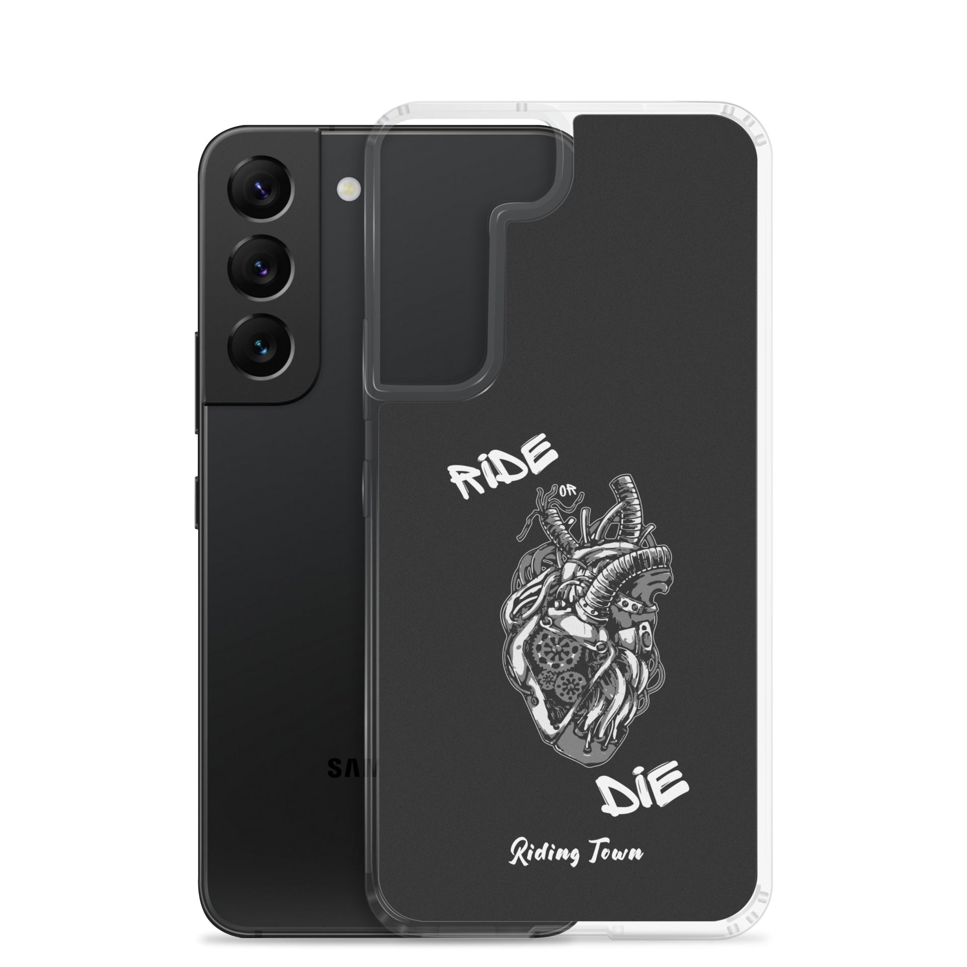 Coque Samsung® - MACHINEHEART - Noire - Riding Town