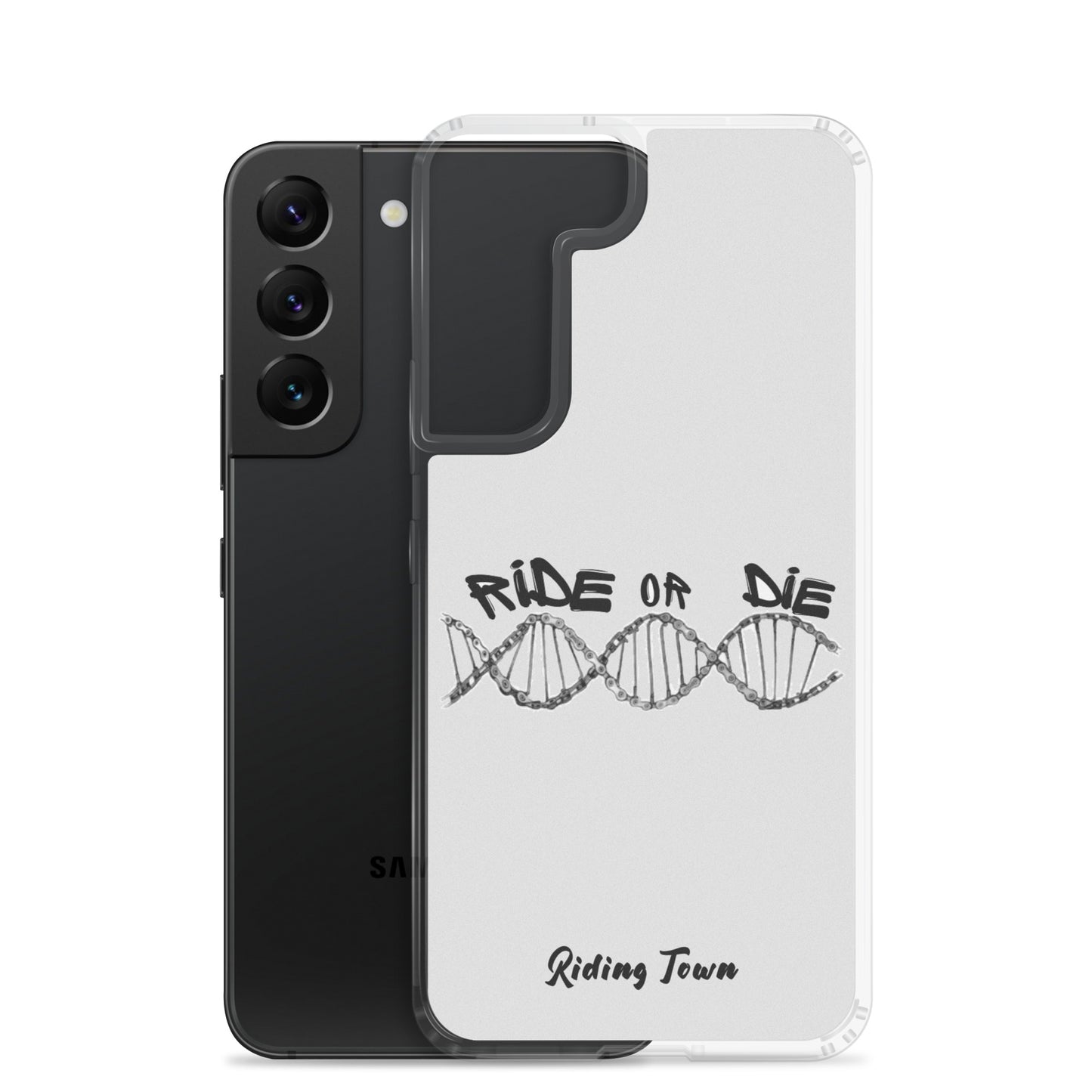 Coque Samsung® - ADN - Blanche - Riding Town