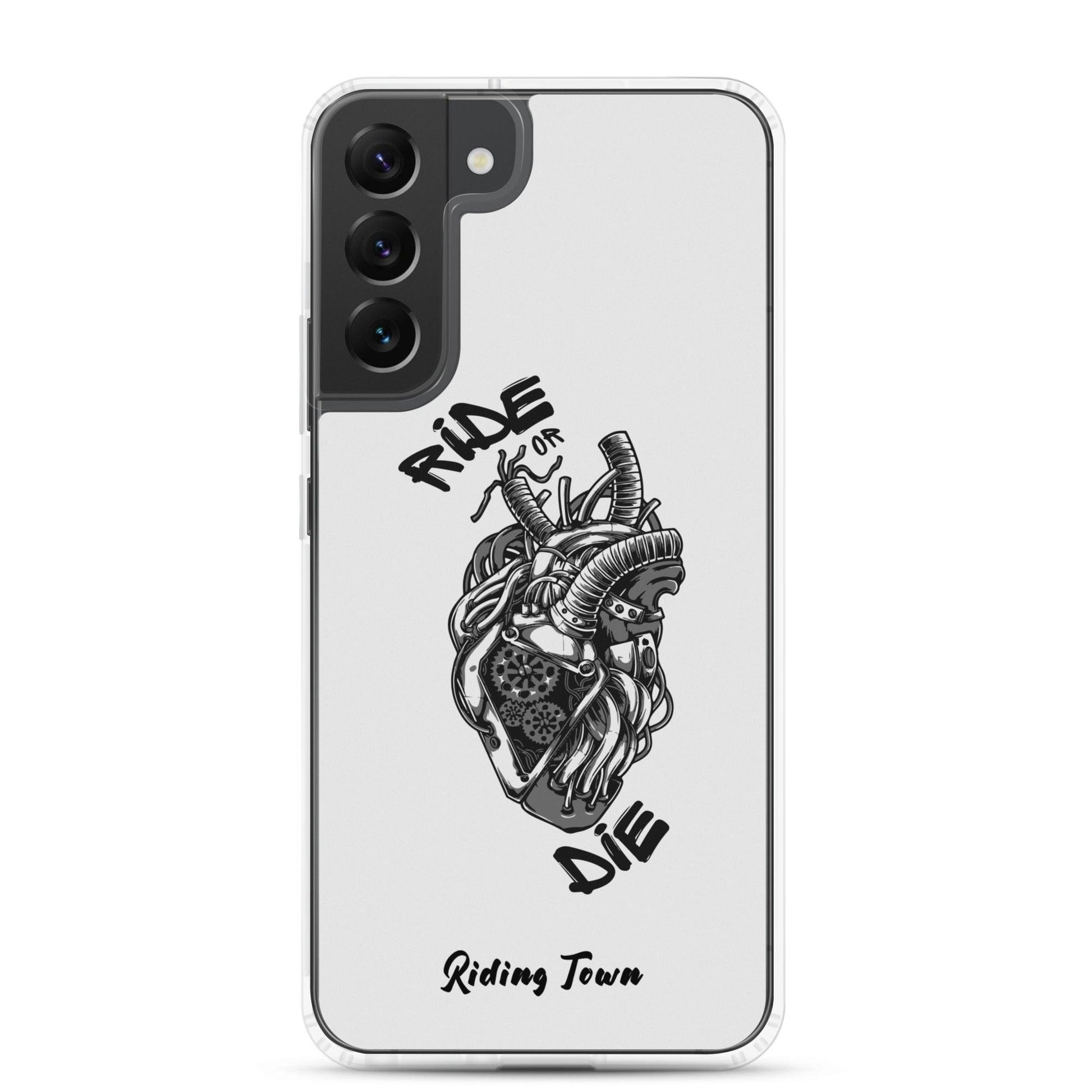 Coque Samsung® - MACHINEHEART - Blanche - Riding Town