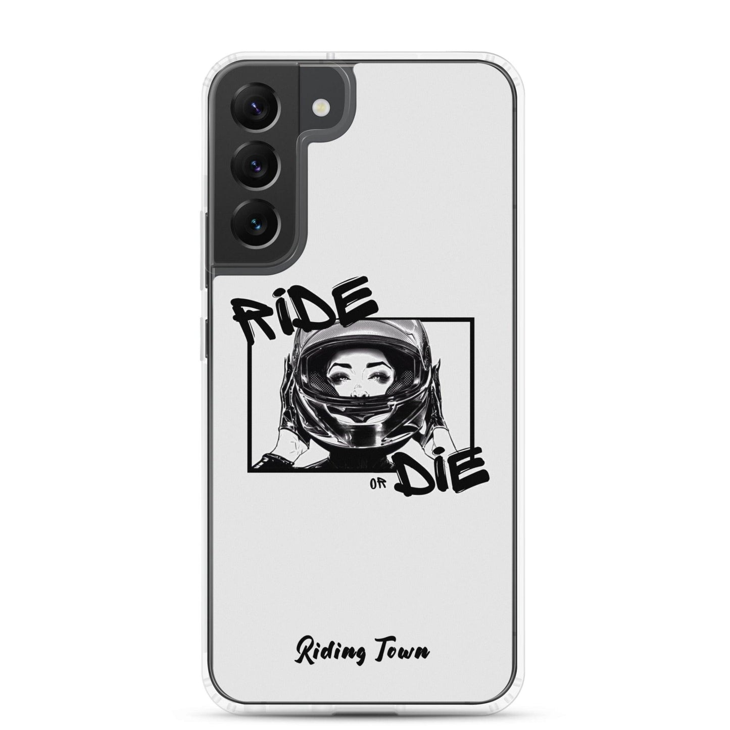 Coque Samsung® - FATALEYES - Blanche - Riding Town