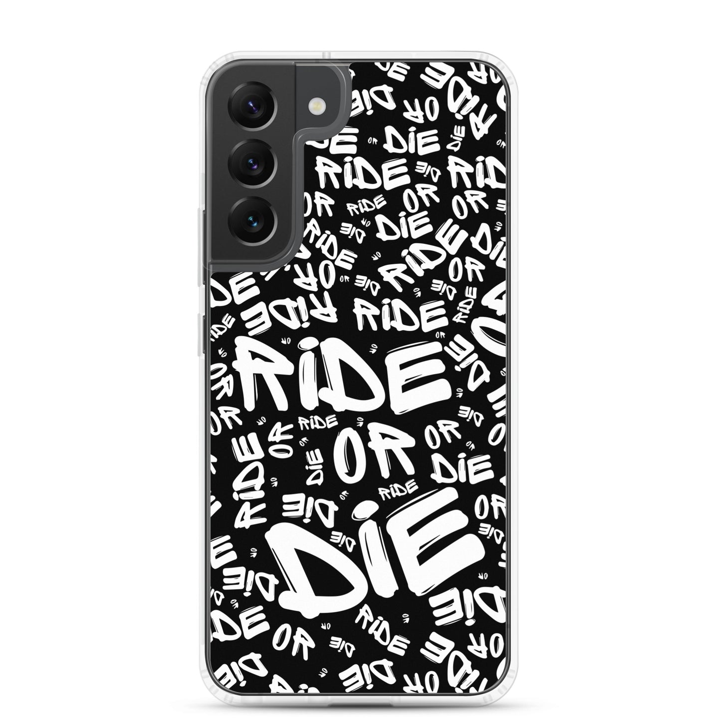 Coque Samsung® - RIDE OR DIE - Noire - Riding Town