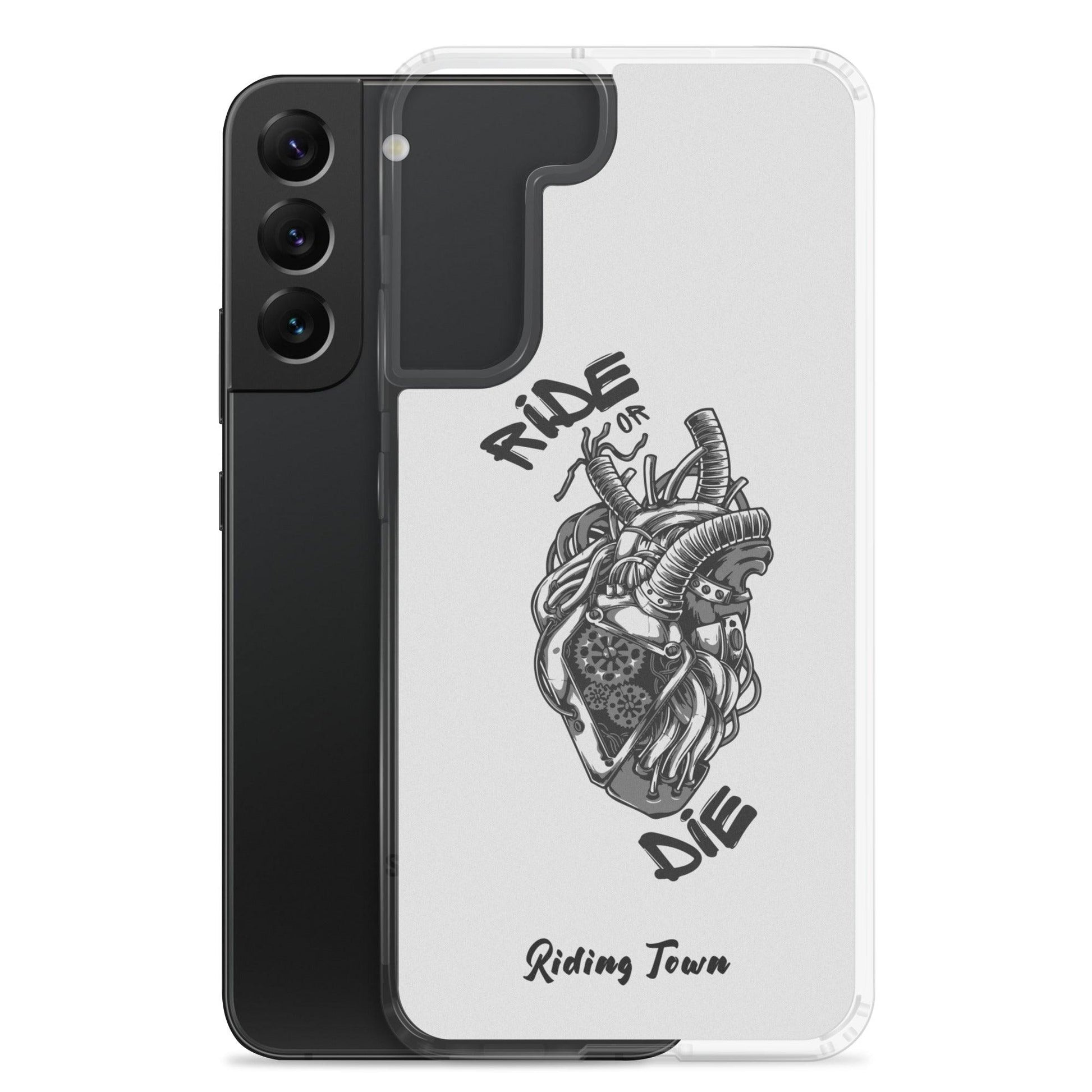 Coque Samsung® - MACHINEHEART - Blanche - Riding Town