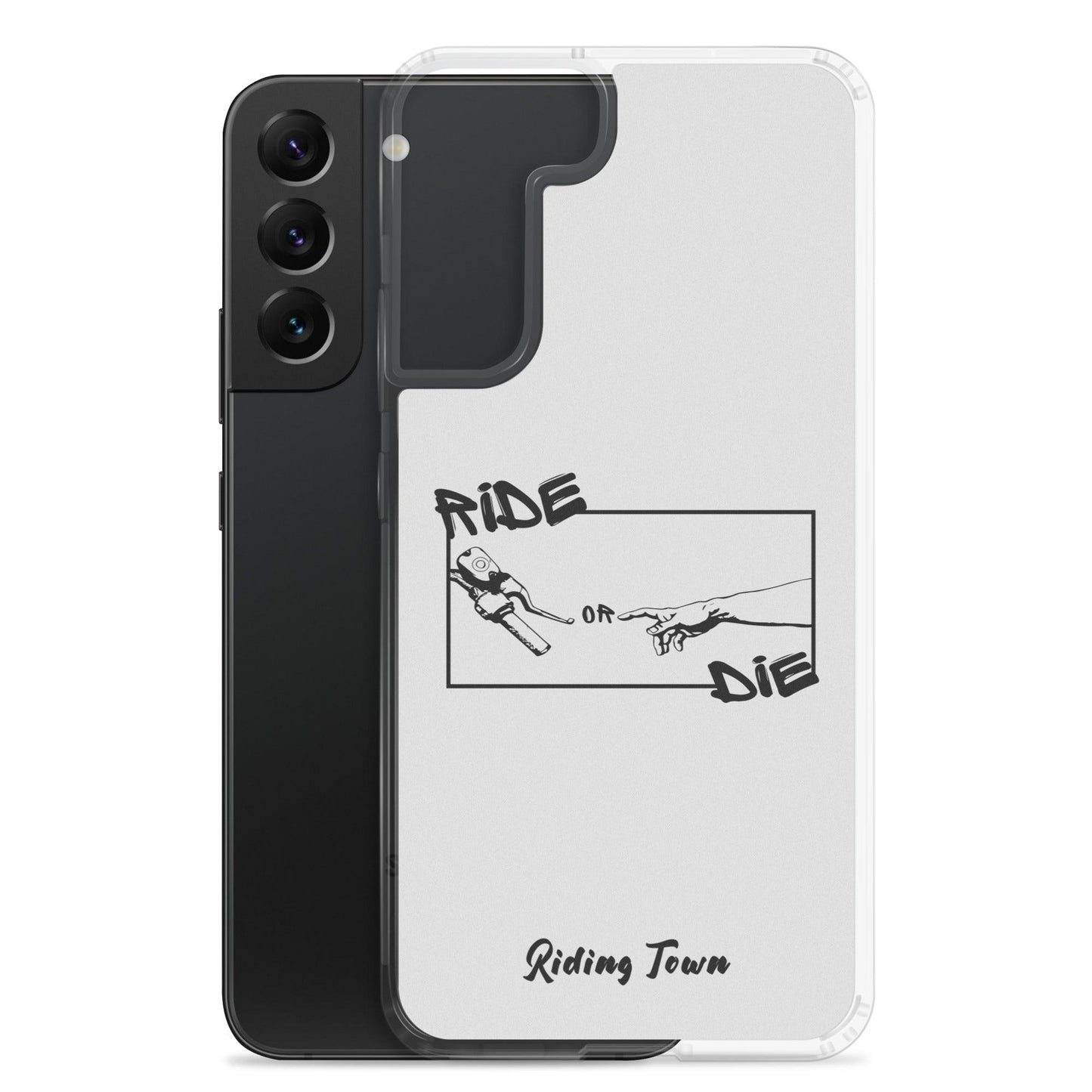 Coque Samsung® - SIXTINE - Blanche - Riding Town