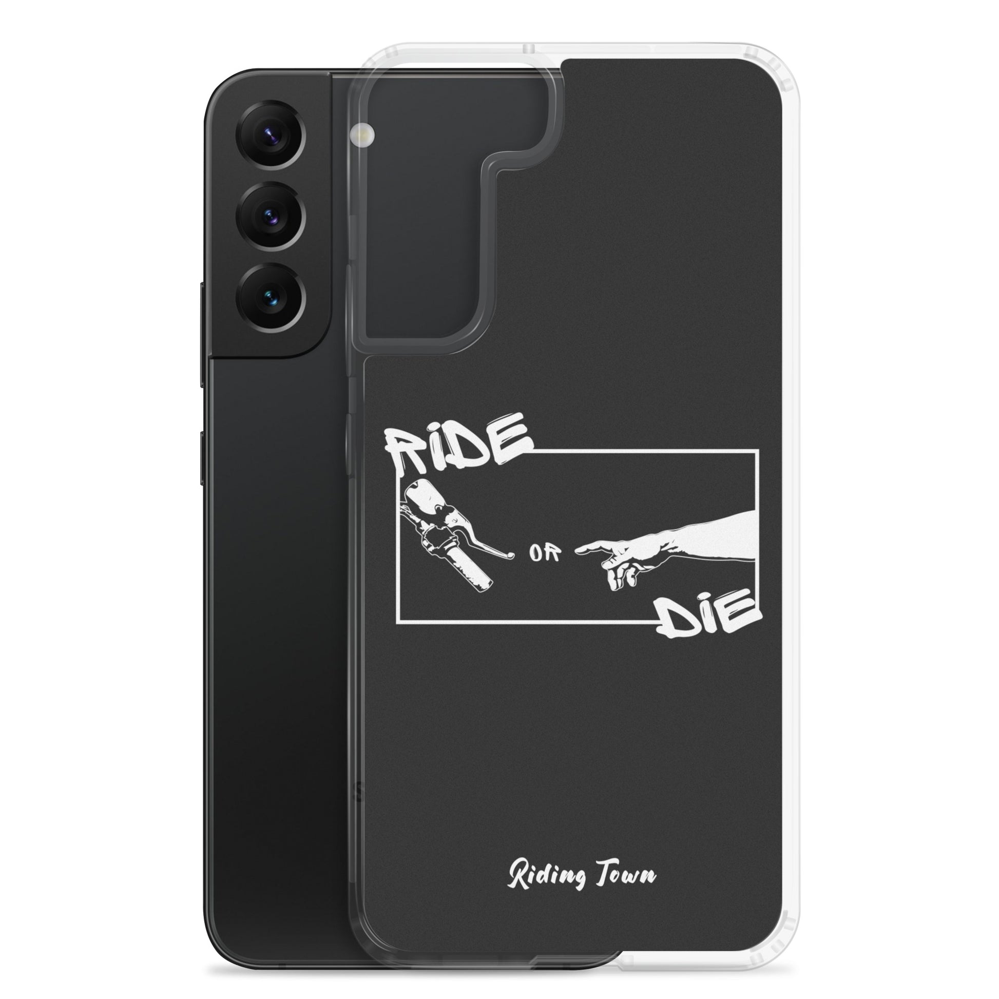 Coque Samsung® - SIXTINE - Noire - Riding Town