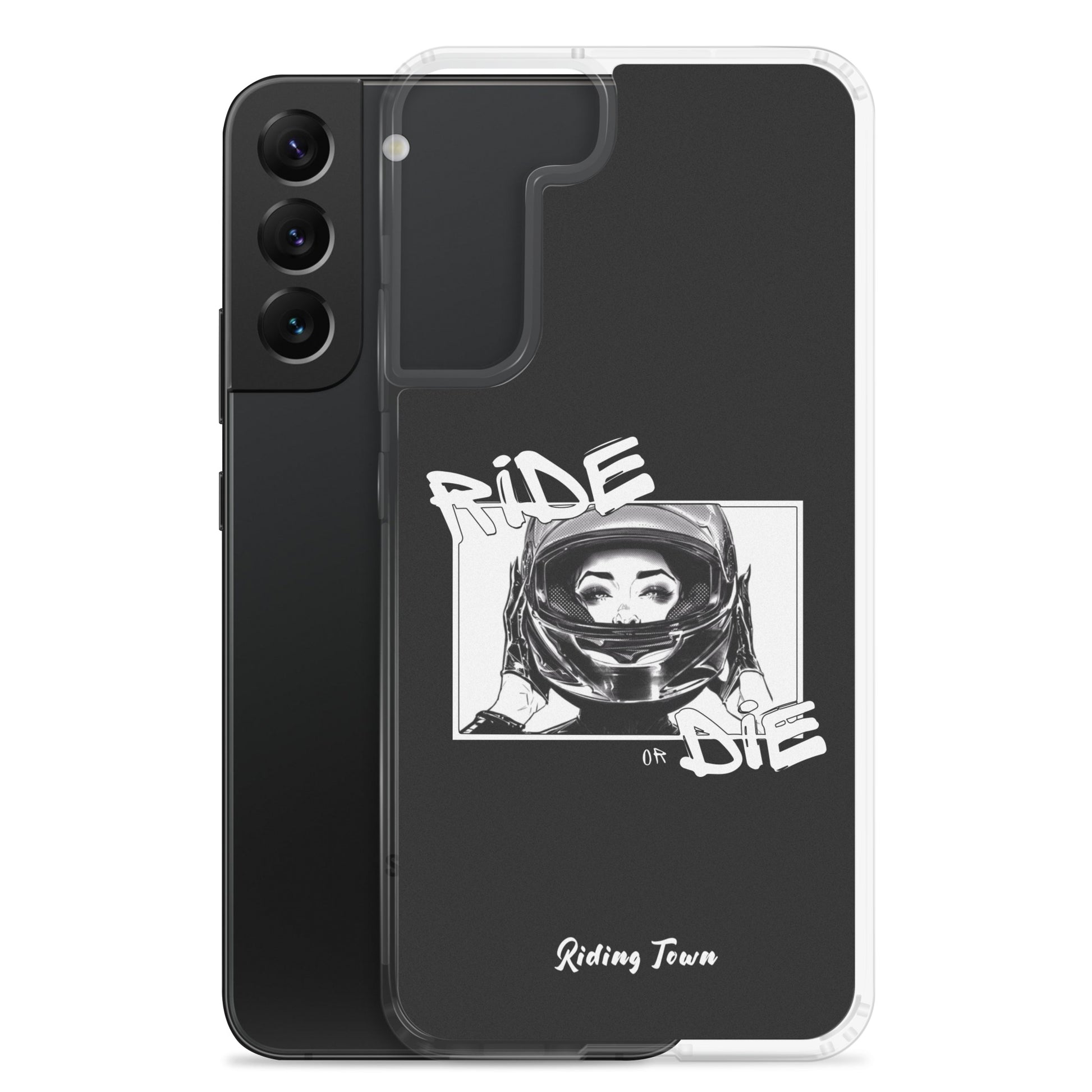 Coque Samsung® - FATALEYES - Noire - Riding Town