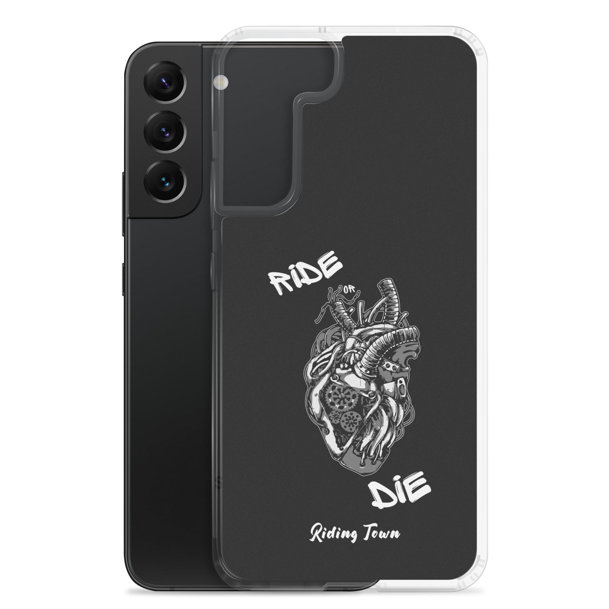 Coque Samsung® - MACHINEHEART - Noire - Riding Town