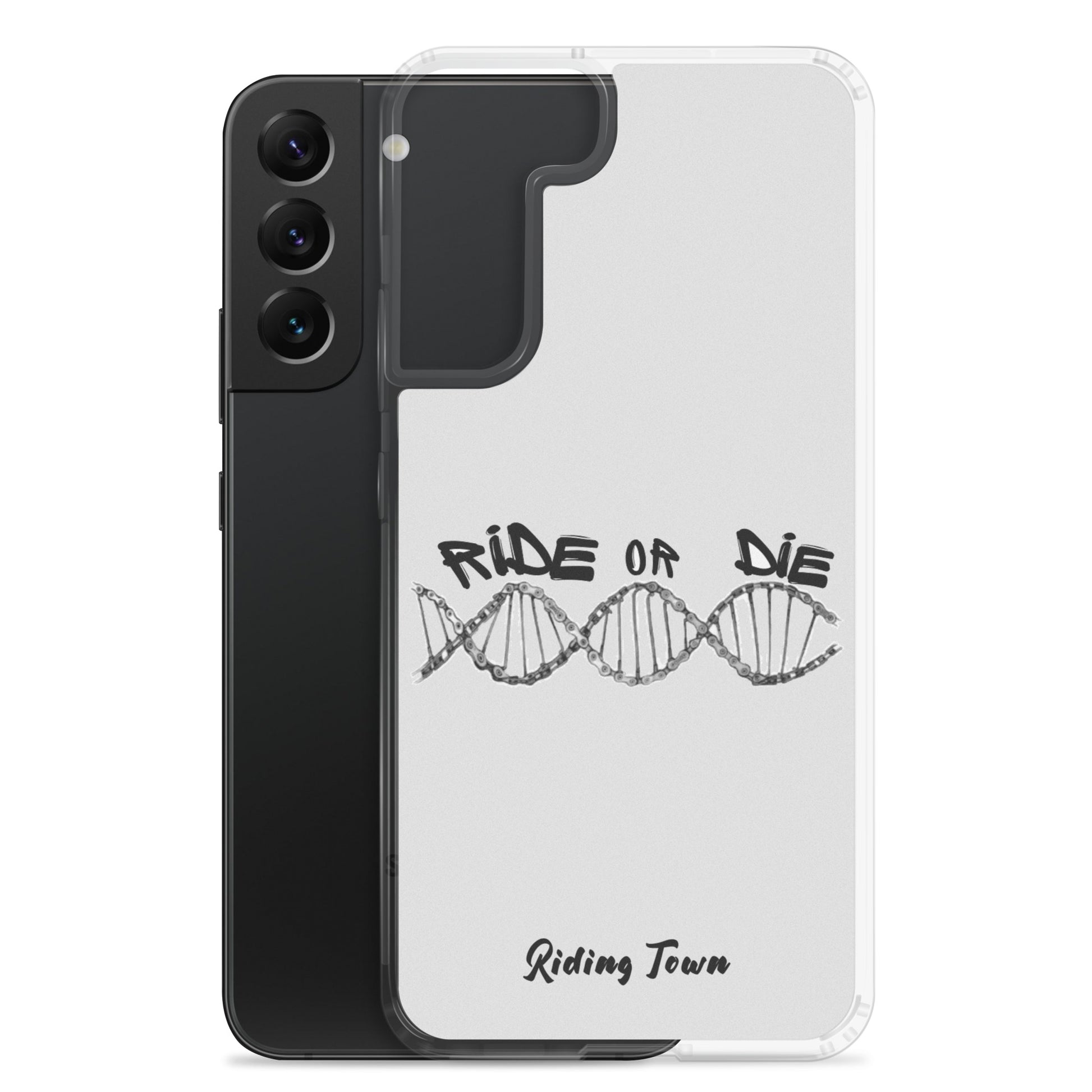 Coque Samsung® - ADN - Blanche - Riding Town