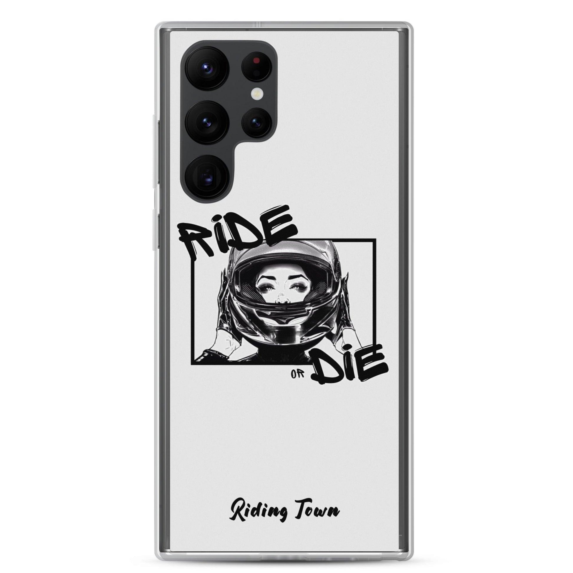 Coque Samsung® - FATALEYES - Blanche - Riding Town