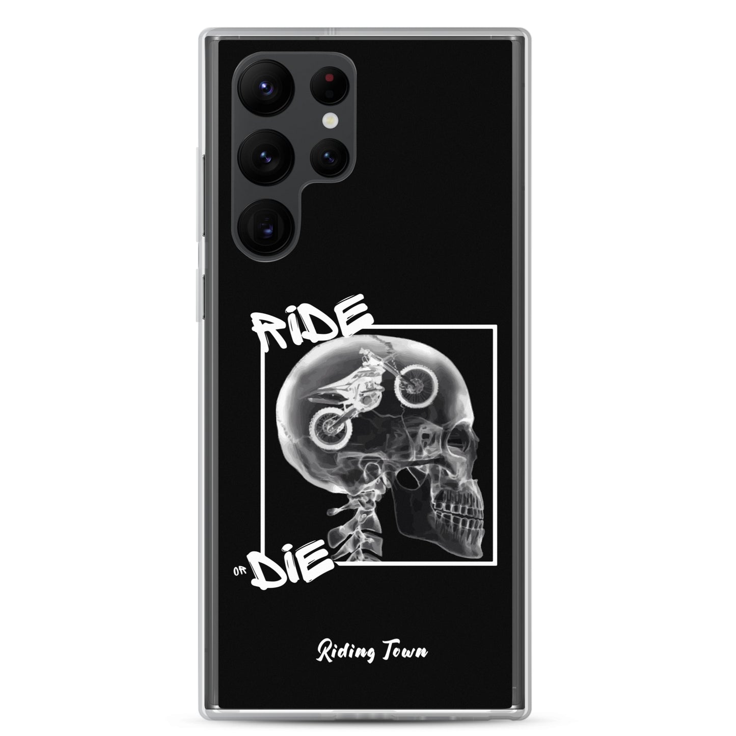 Coque Samsung® - RADIO - Noire - Riding Town