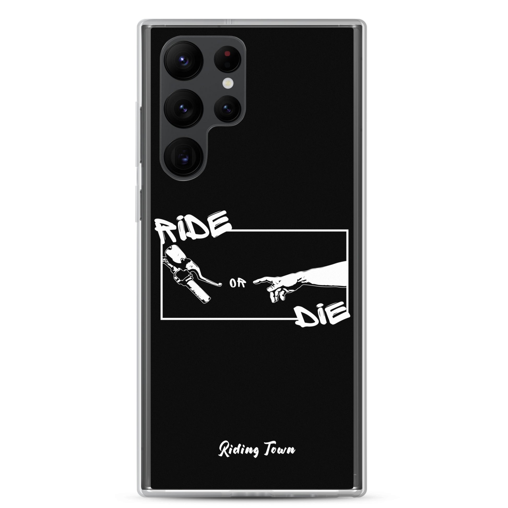 Coque Samsung® - SIXTINE - Noire - Riding Town