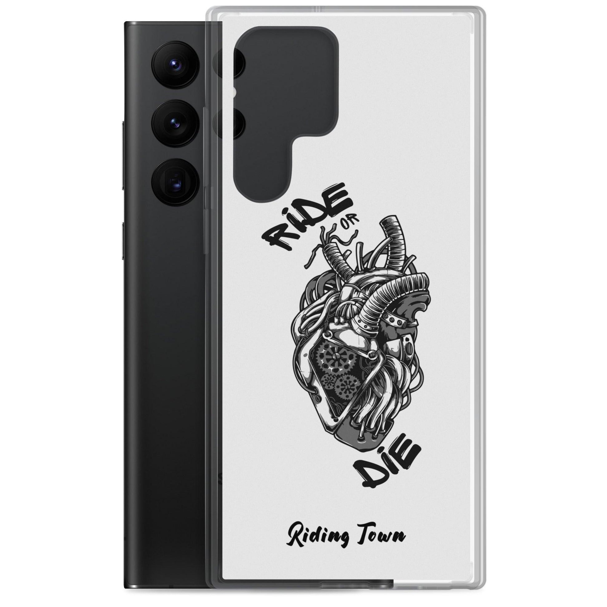 Coque Samsung® - MACHINEHEART - Blanche - Riding Town