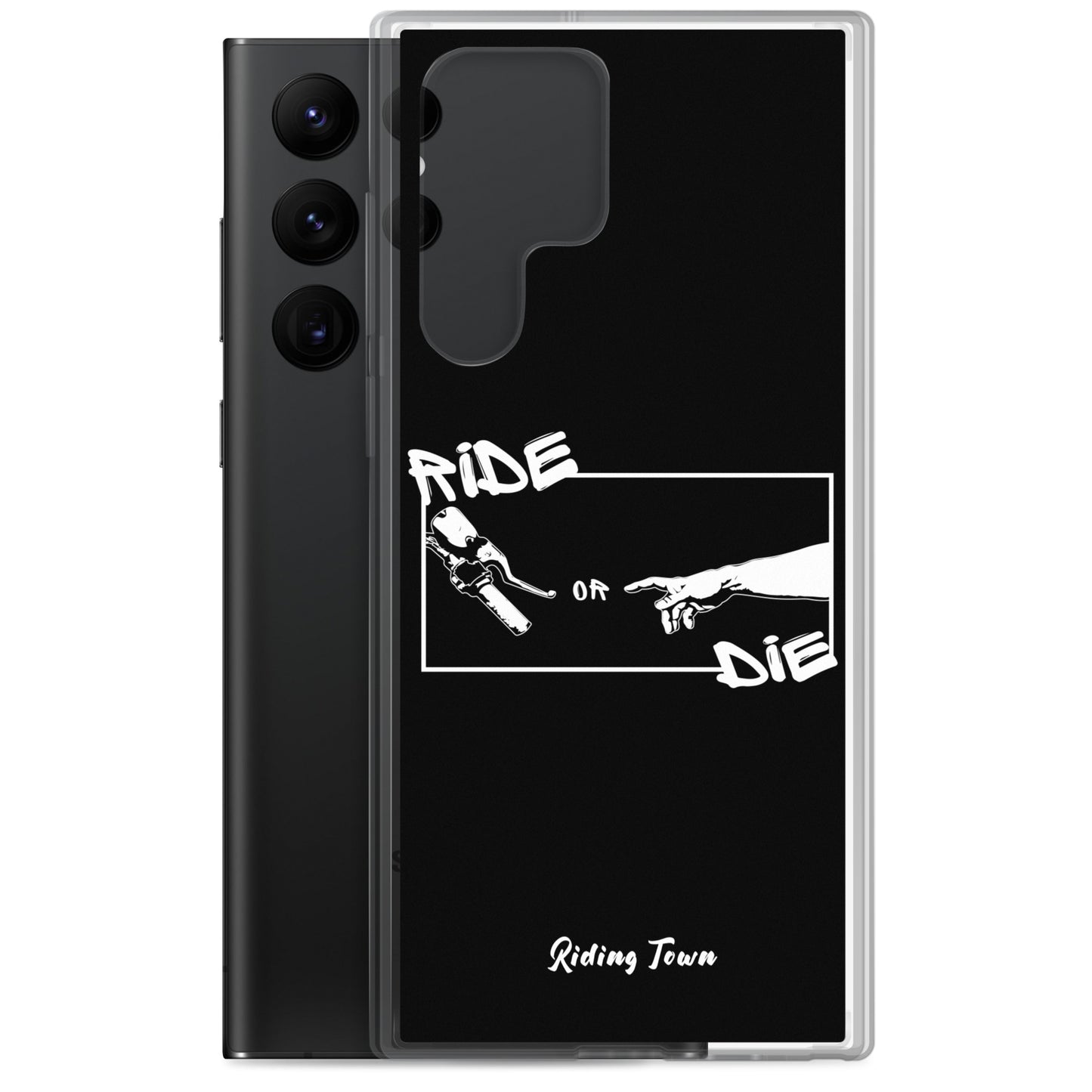 Coque Samsung® - SIXTINE - Noire - Riding Town