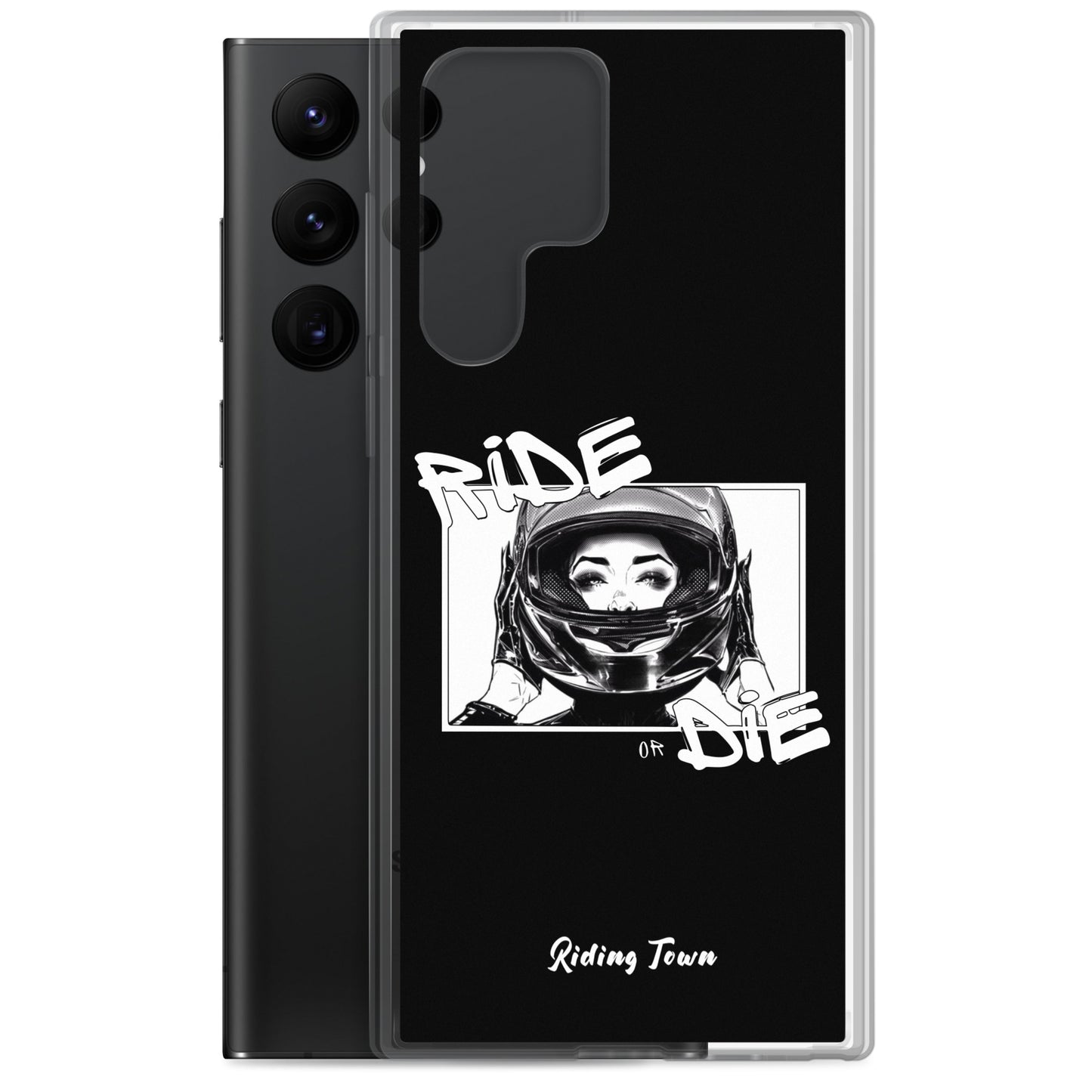 Coque Samsung® - FATALEYES - Noire - Riding Town