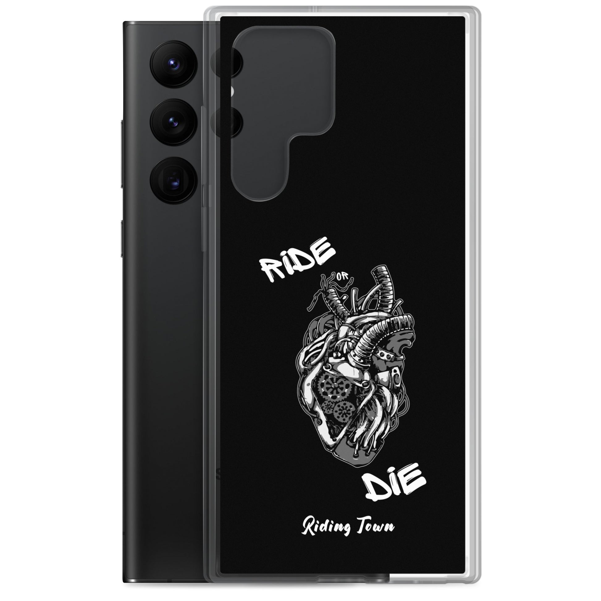 Coque Samsung® - MACHINEHEART - Noire - Riding Town