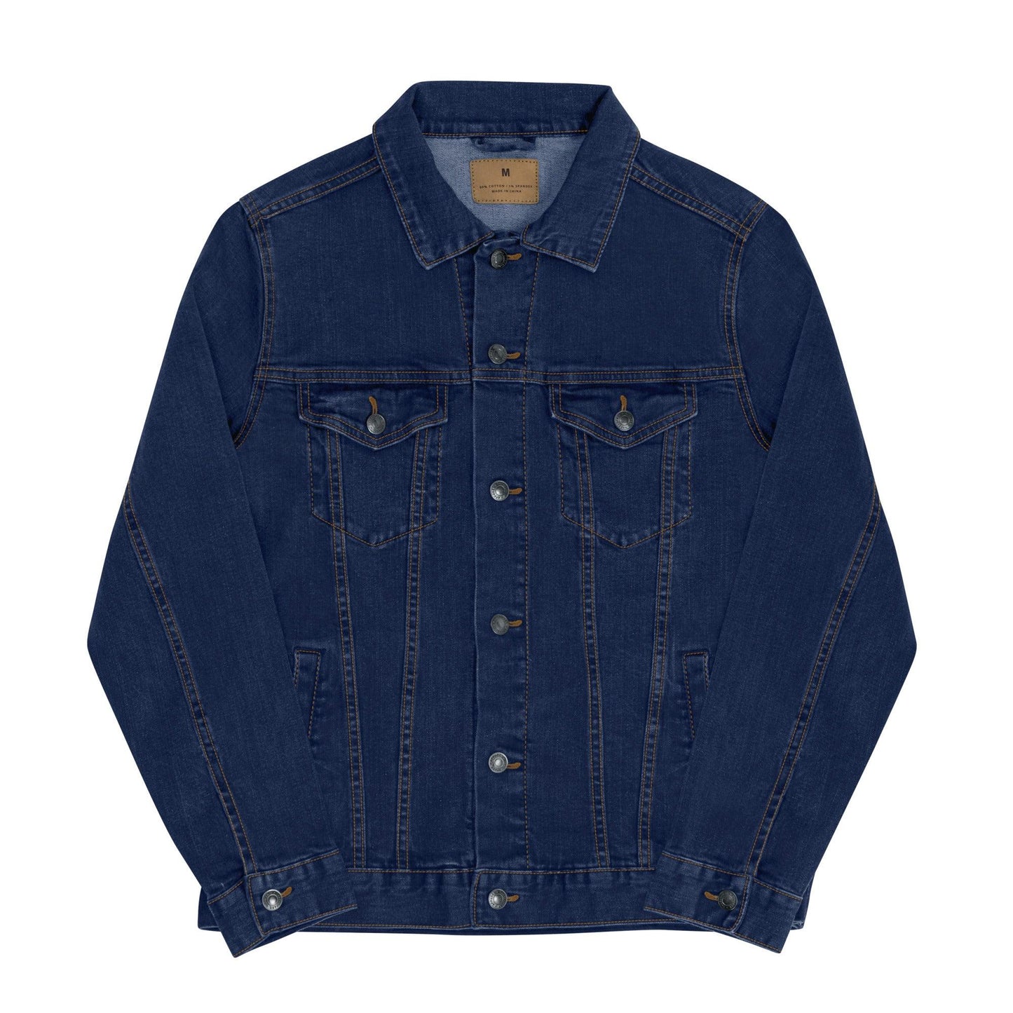 Veste en jean Unisexe - RIDE OR DIE - Noire/Bleue - Riding Town