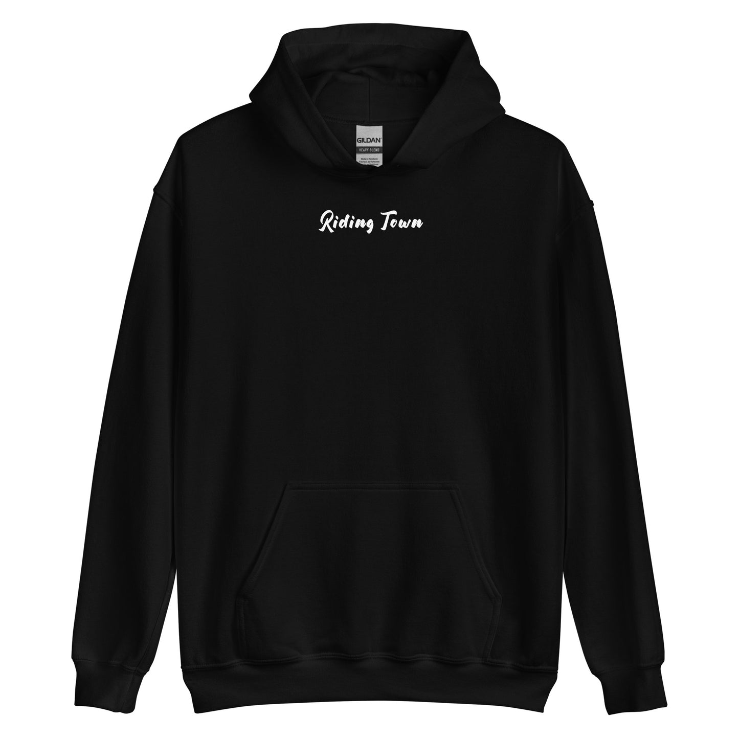 Hoodie Unisexe - HEARTBEAT - Noir