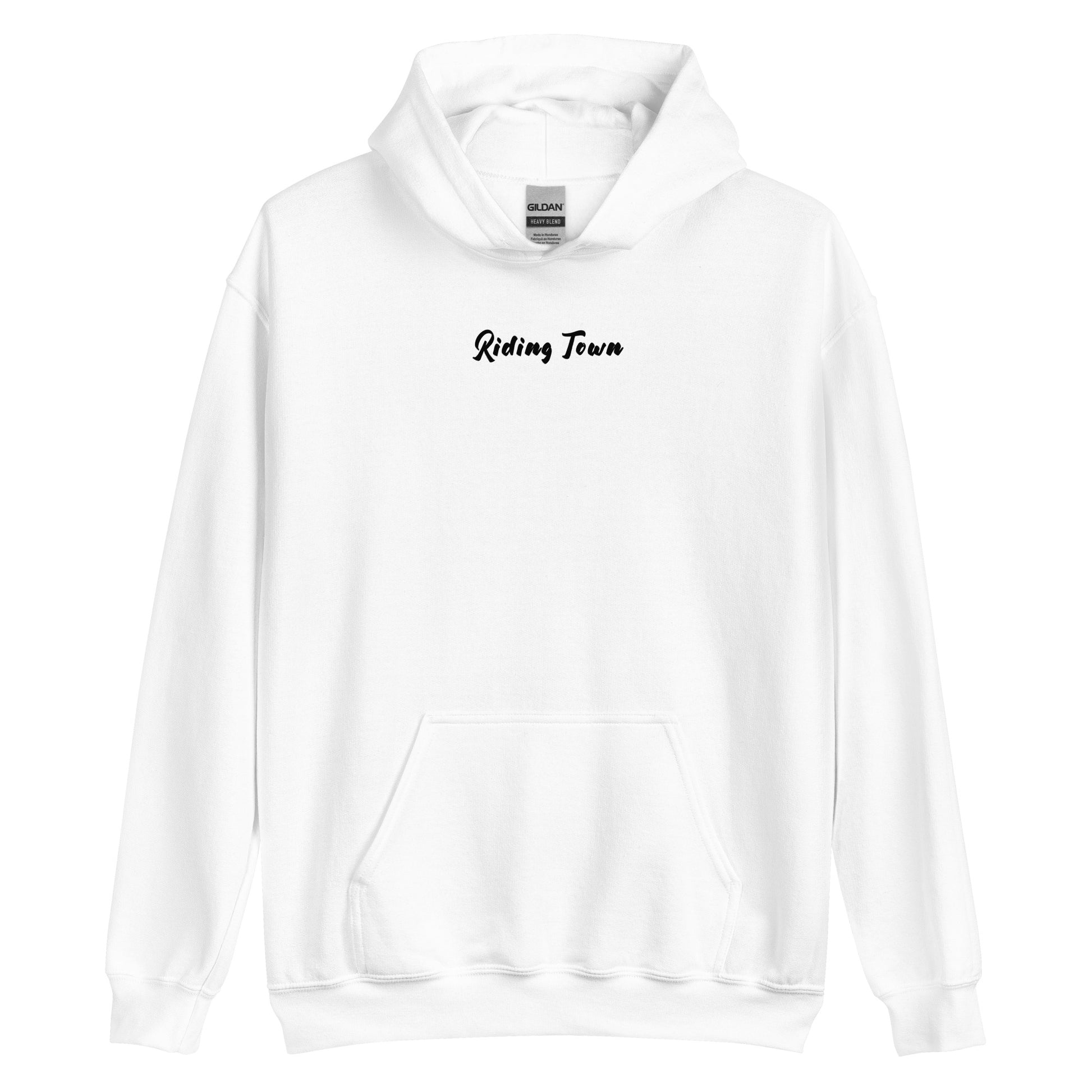 Hoodie Unisexe - SIXTINE - Blanc - Riding Town