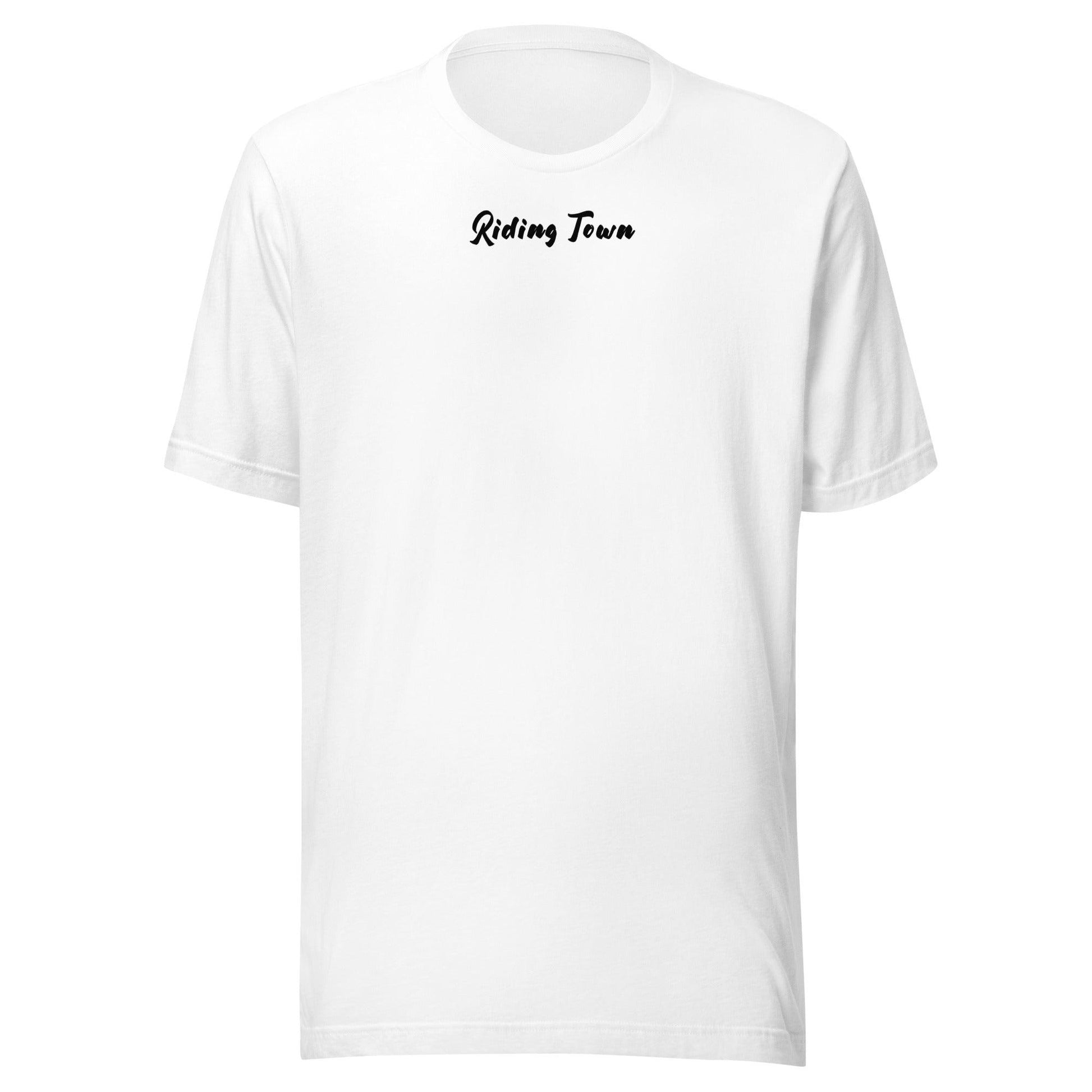 T-shirt Unisexe - FATAL EYES - Blanc - Riding Town